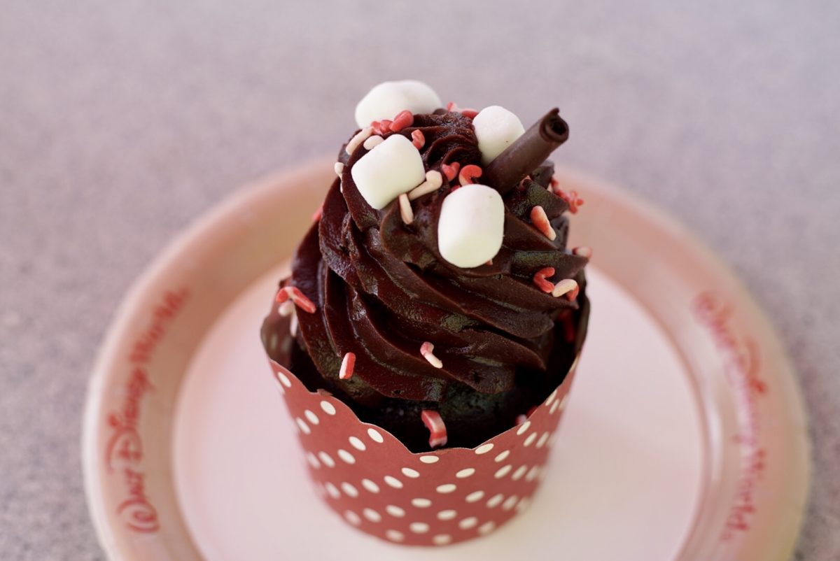 hot chocolate cupcake