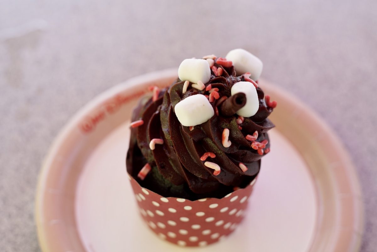 hot chocolate cupcake