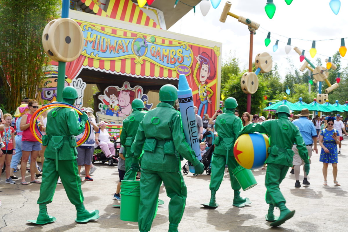 green army patrol
