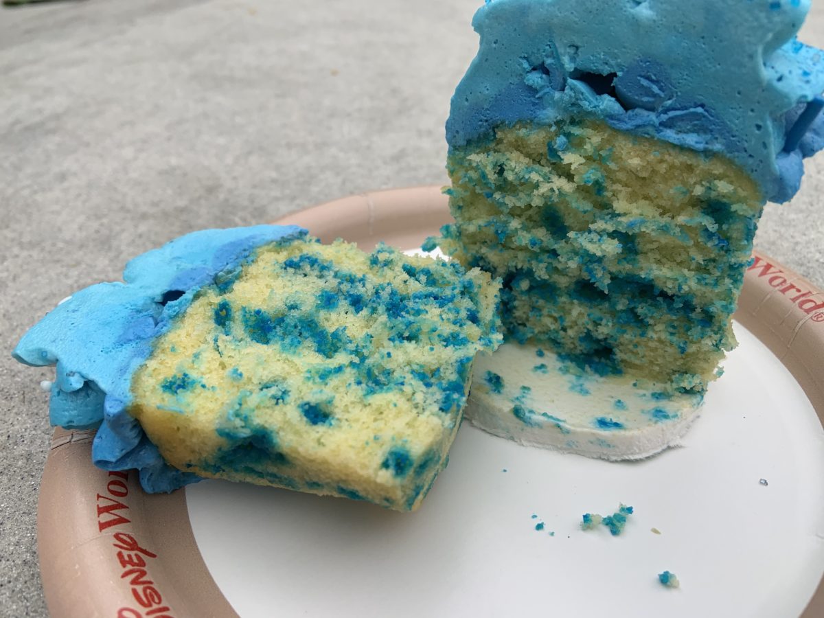 Frozen Fractals cupcake at All Star Movies (8)