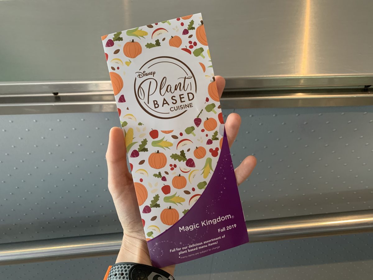 Plant based menus