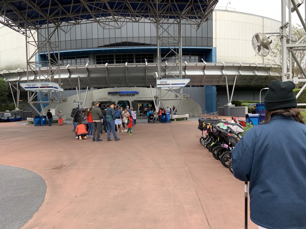 Test Track closed 1