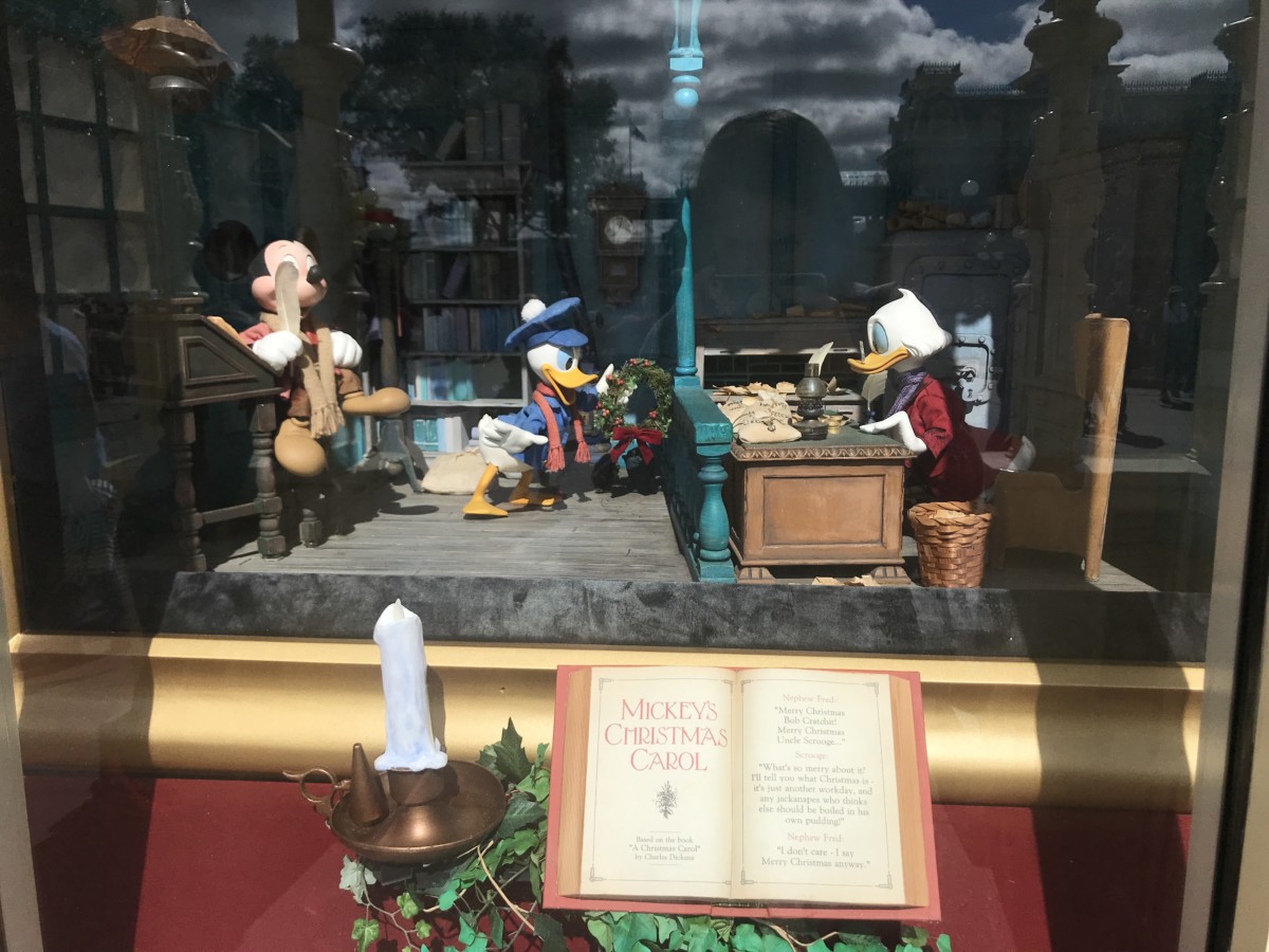 Christmas window display
