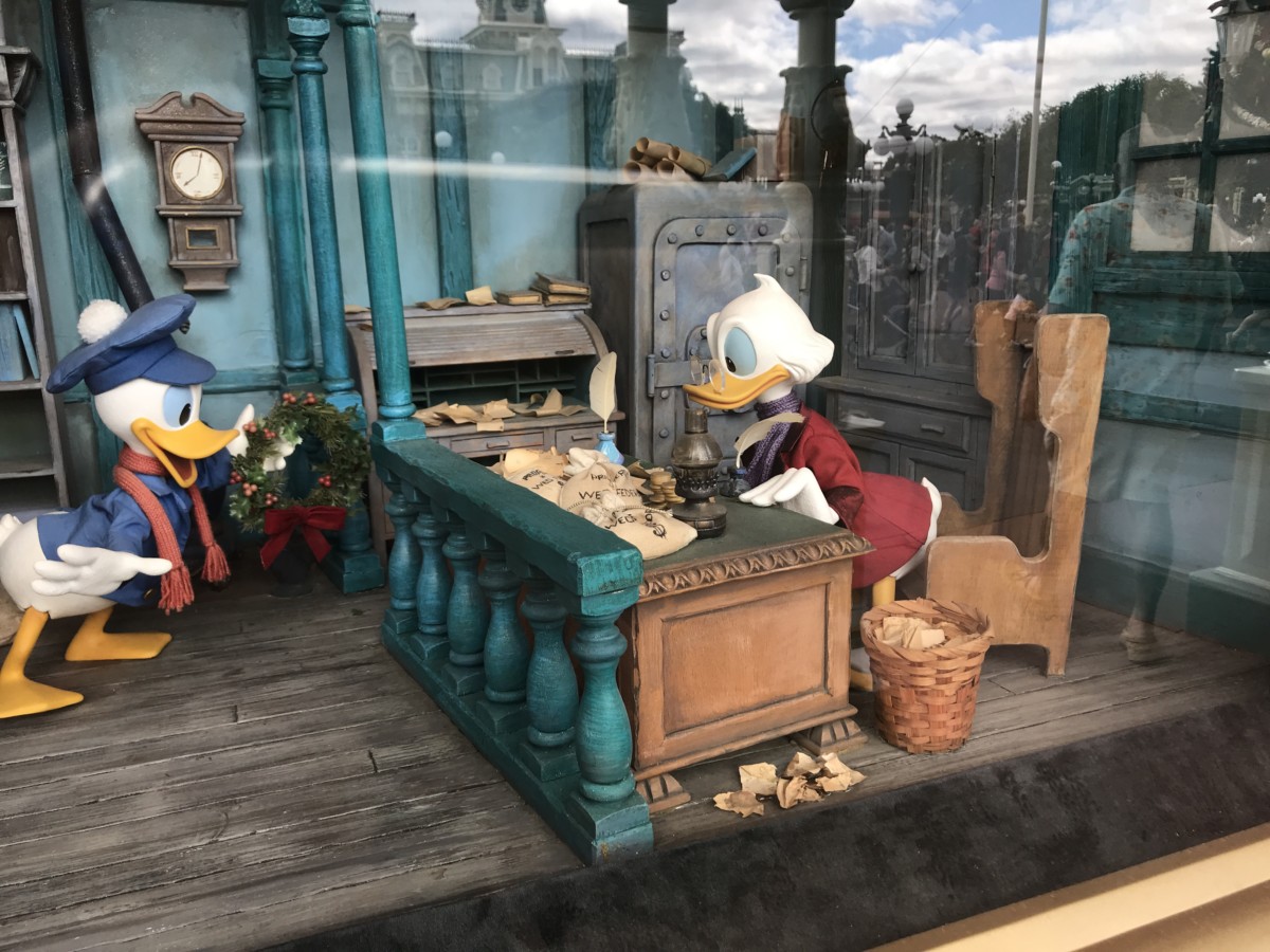 Christmas window display