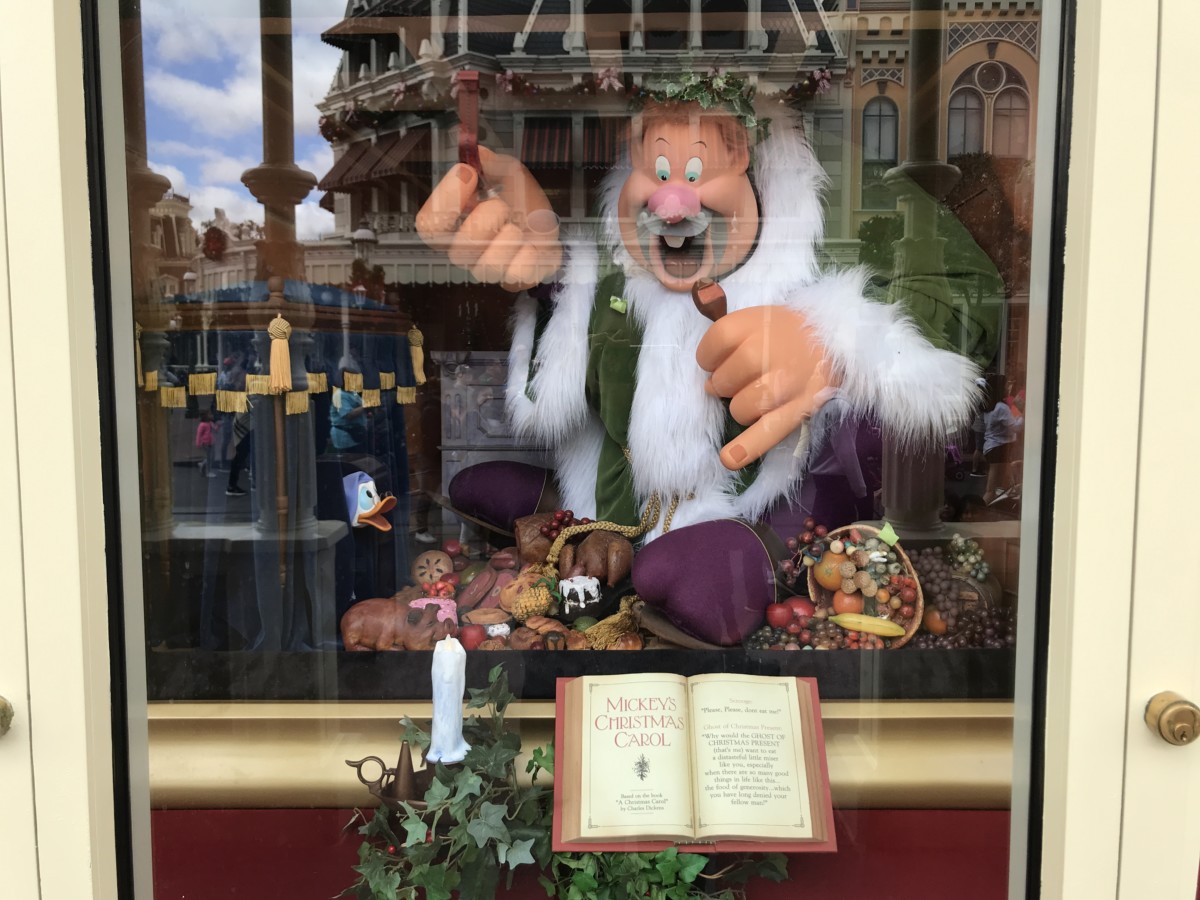 Christmas window display