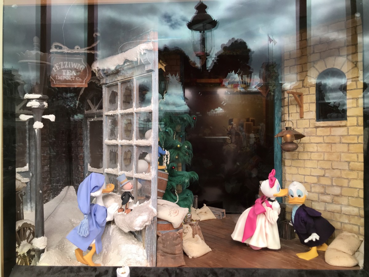 Christmas window display