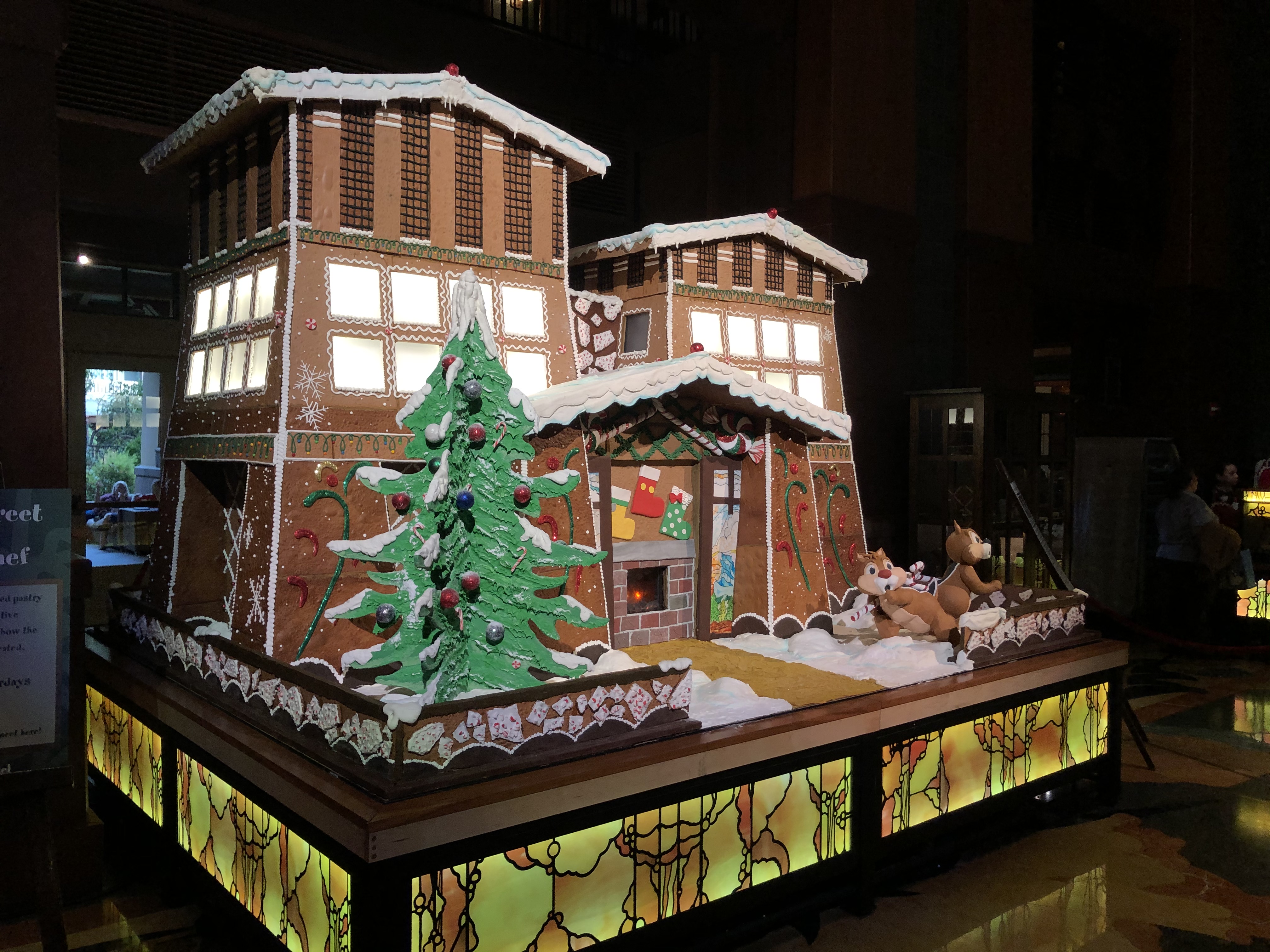disney grand Californian hotel gingerbread house