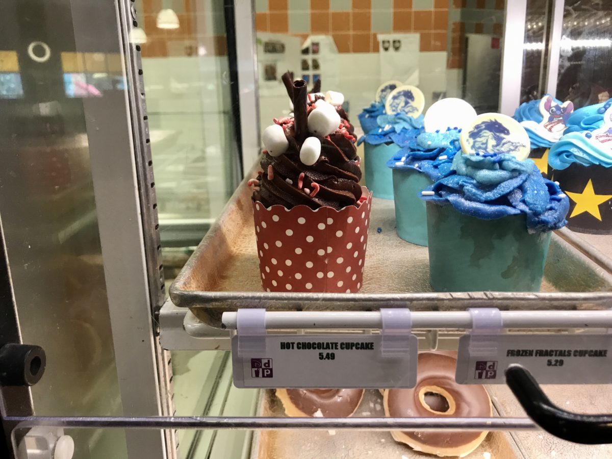 hot chocolate cupcake