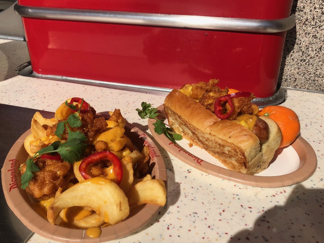 Cheesy "Corn" Dog and Cheesy "Corn" Fries dca award wieners 2019