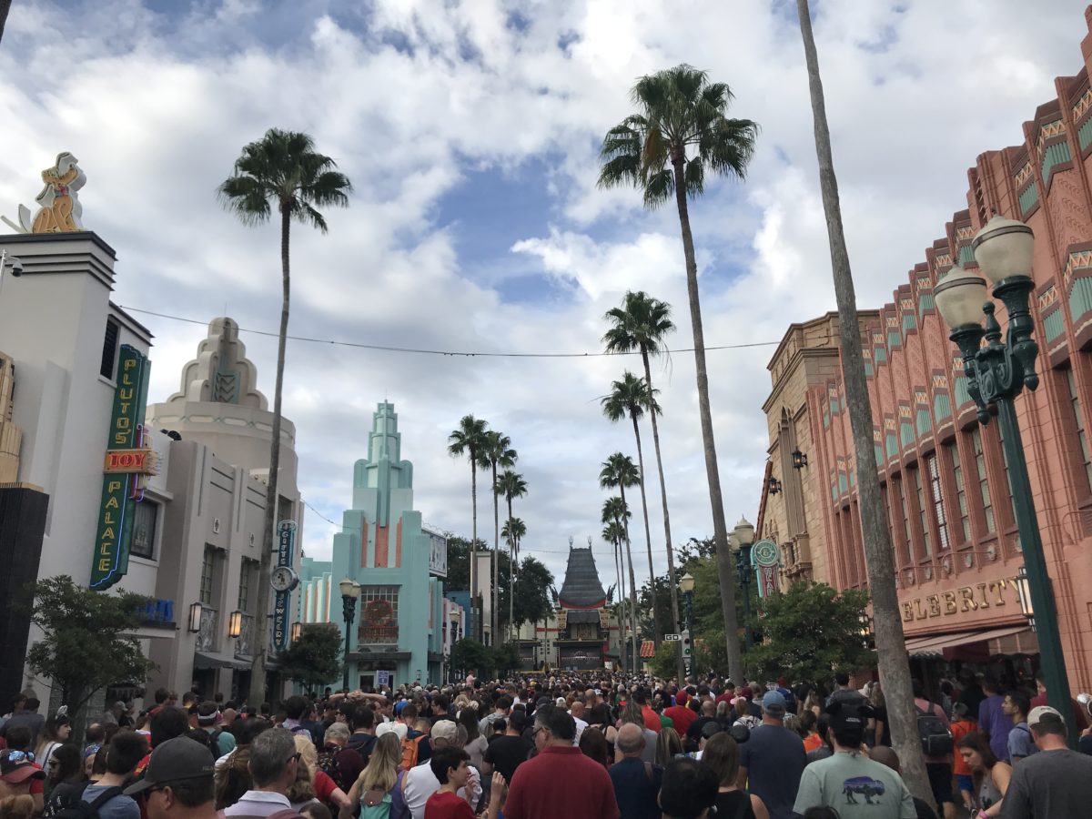 Hollywood Studios crowd