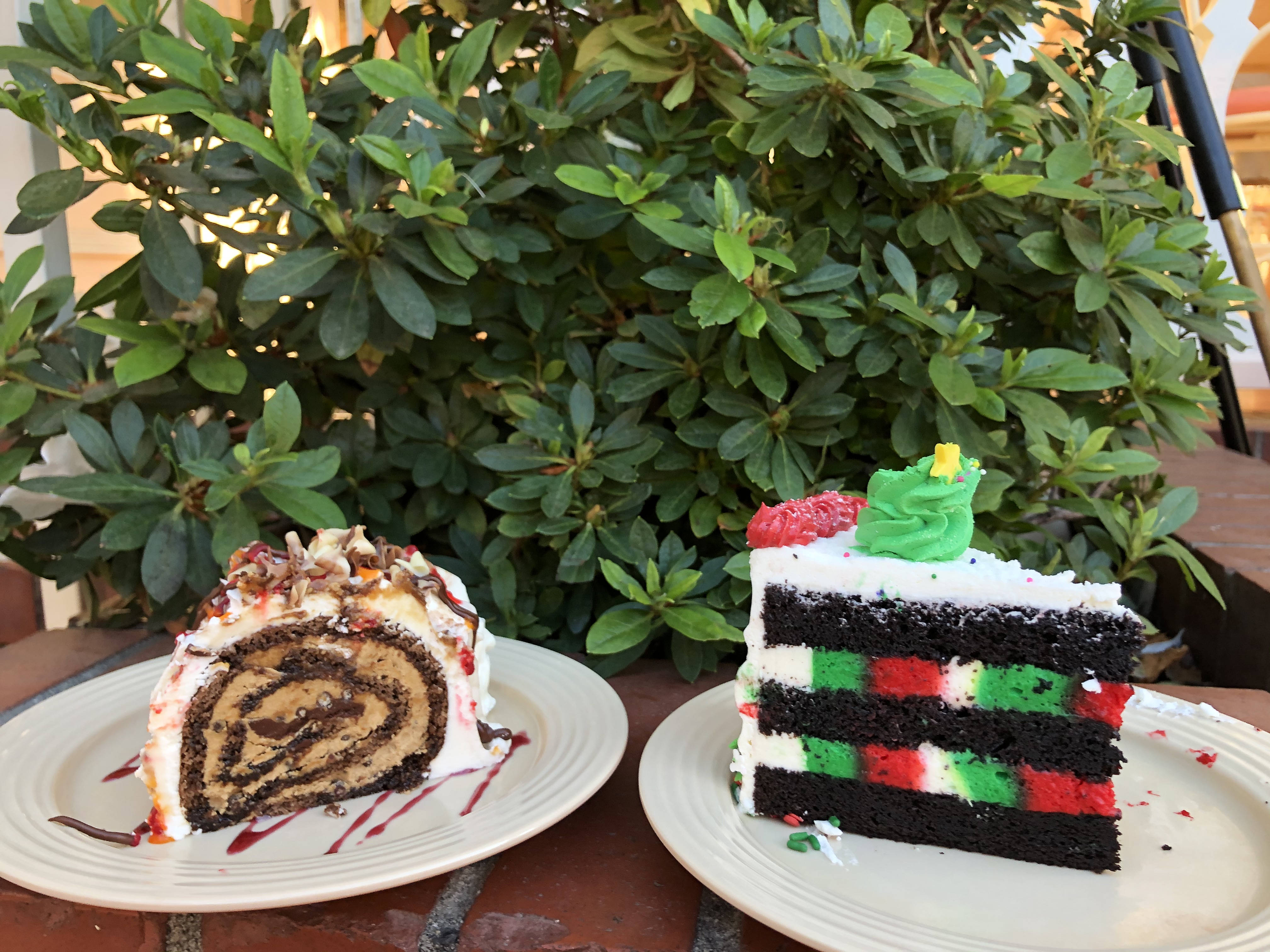 plaza inn holiday cake and Yule log 2019