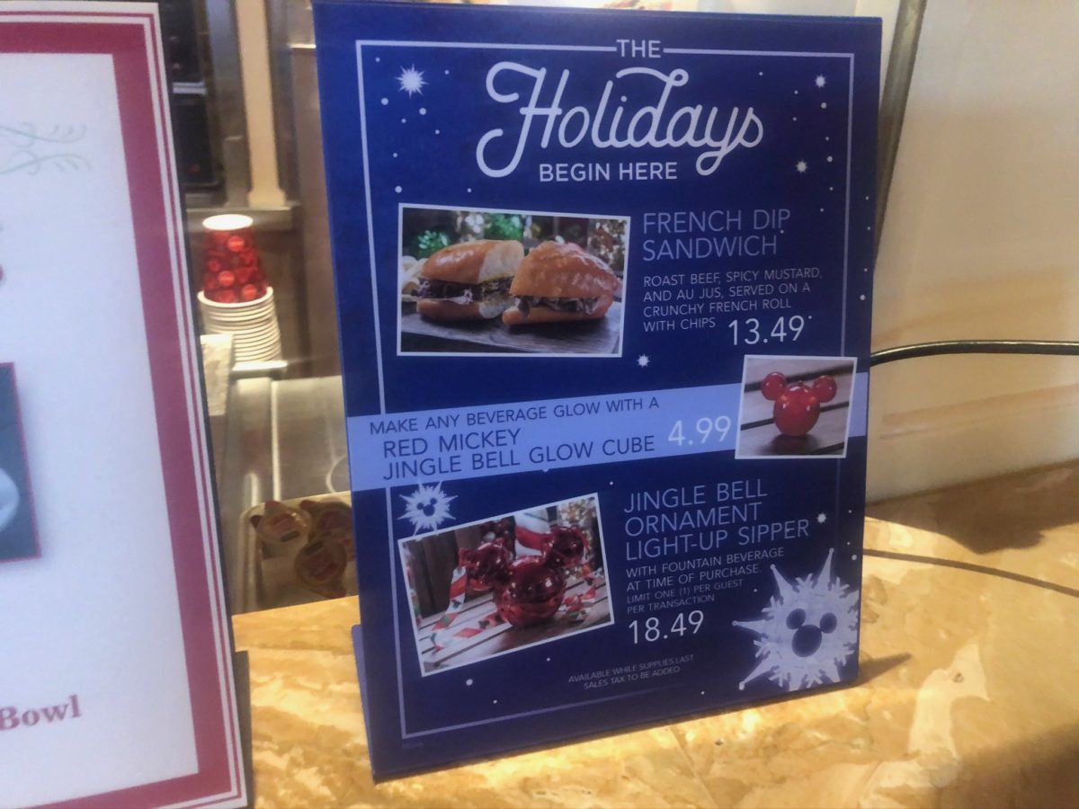 French dip refreshment corner 2019