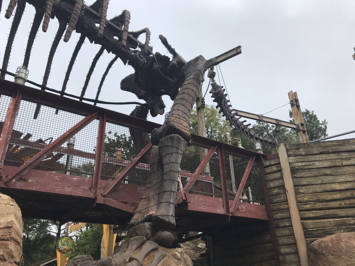 Dinosaur Christmas lights