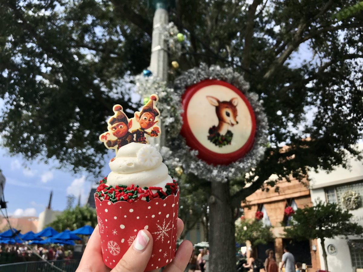 Prep and Landing Cupcake