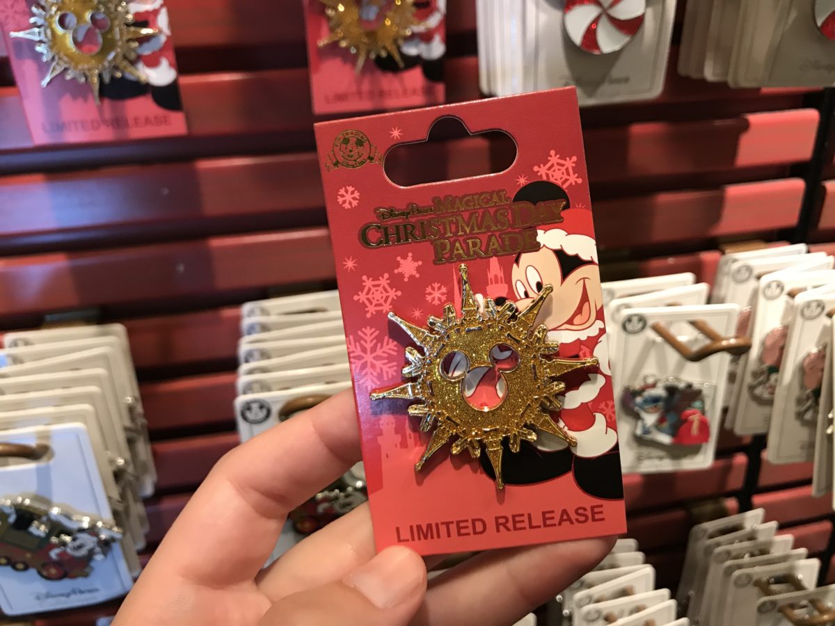 Christmas parade pin
