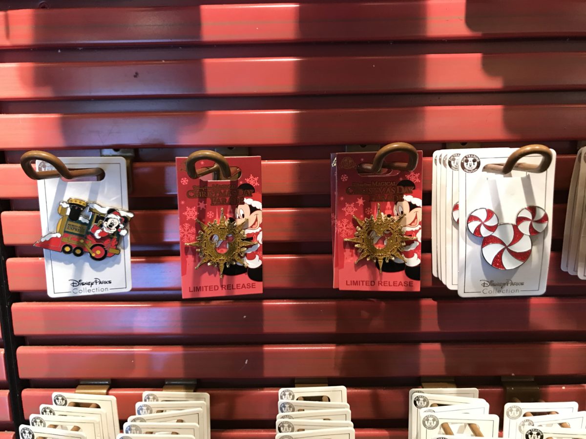 Christmas parade pin