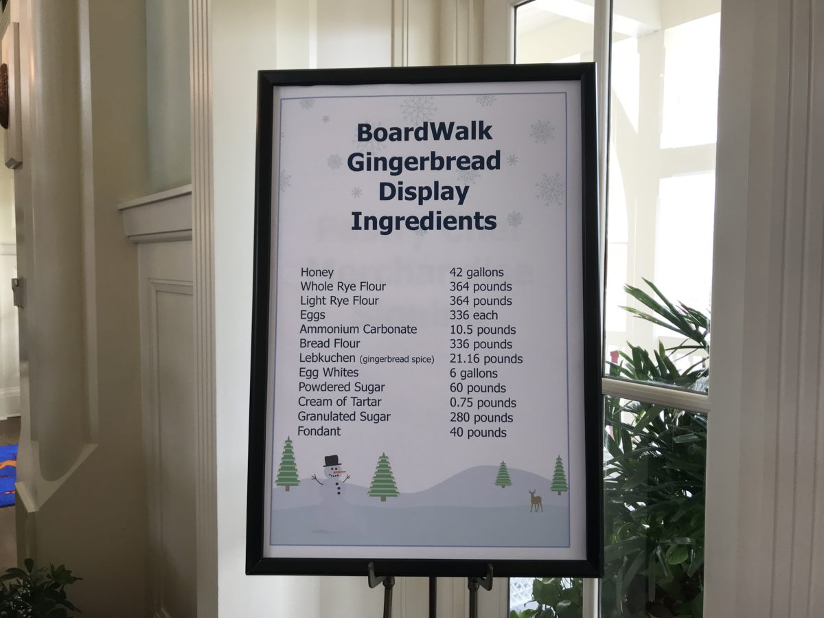 Boardwalk gingerbread