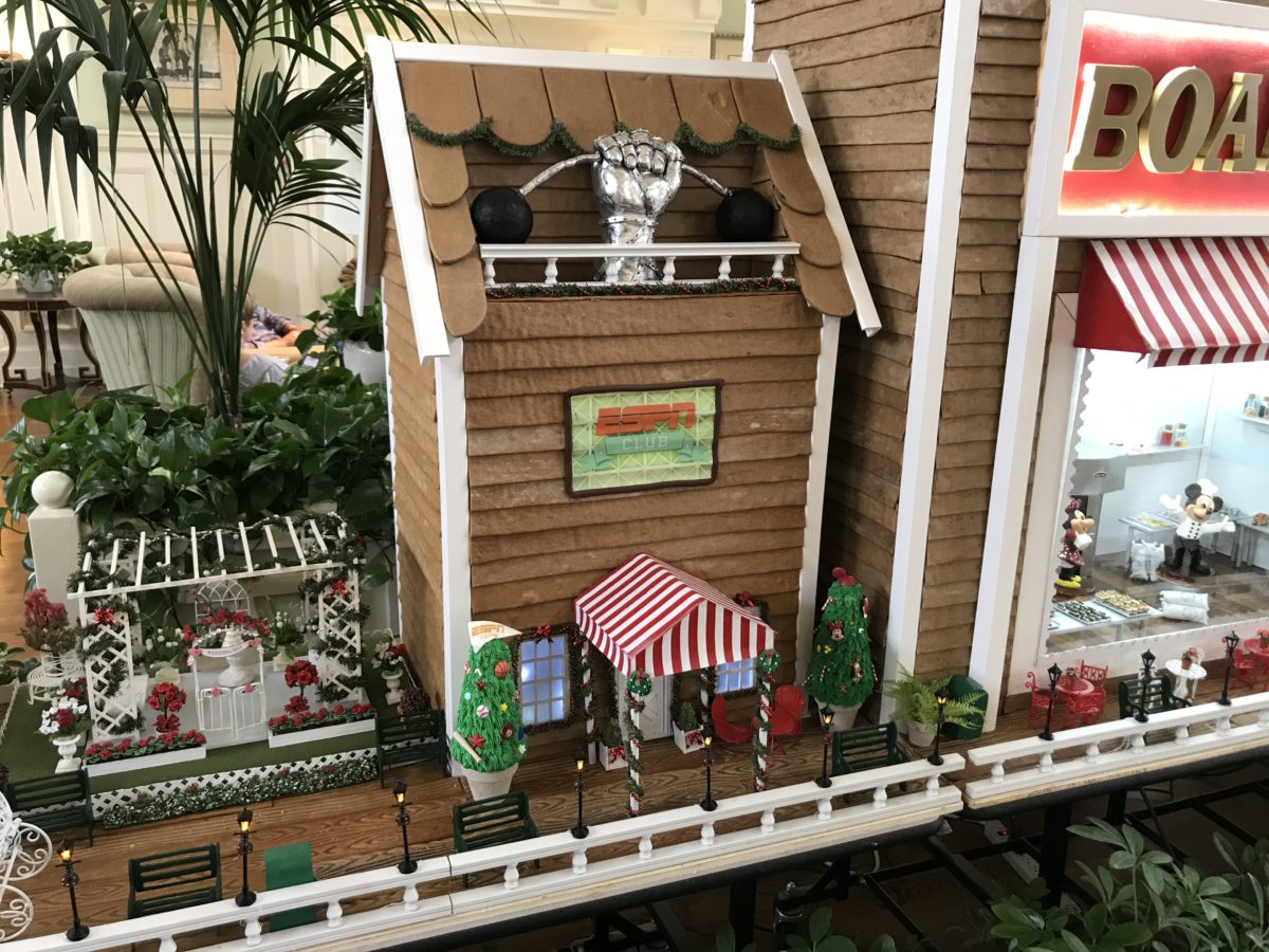 Boardwalk gingerbread