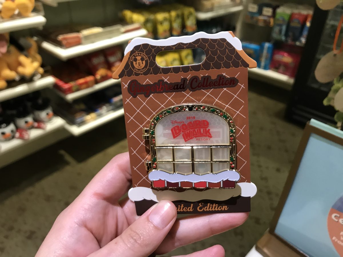 Boardwalk Gingerbread pin