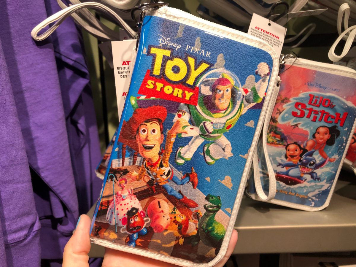 Toy Story VHS wristlet