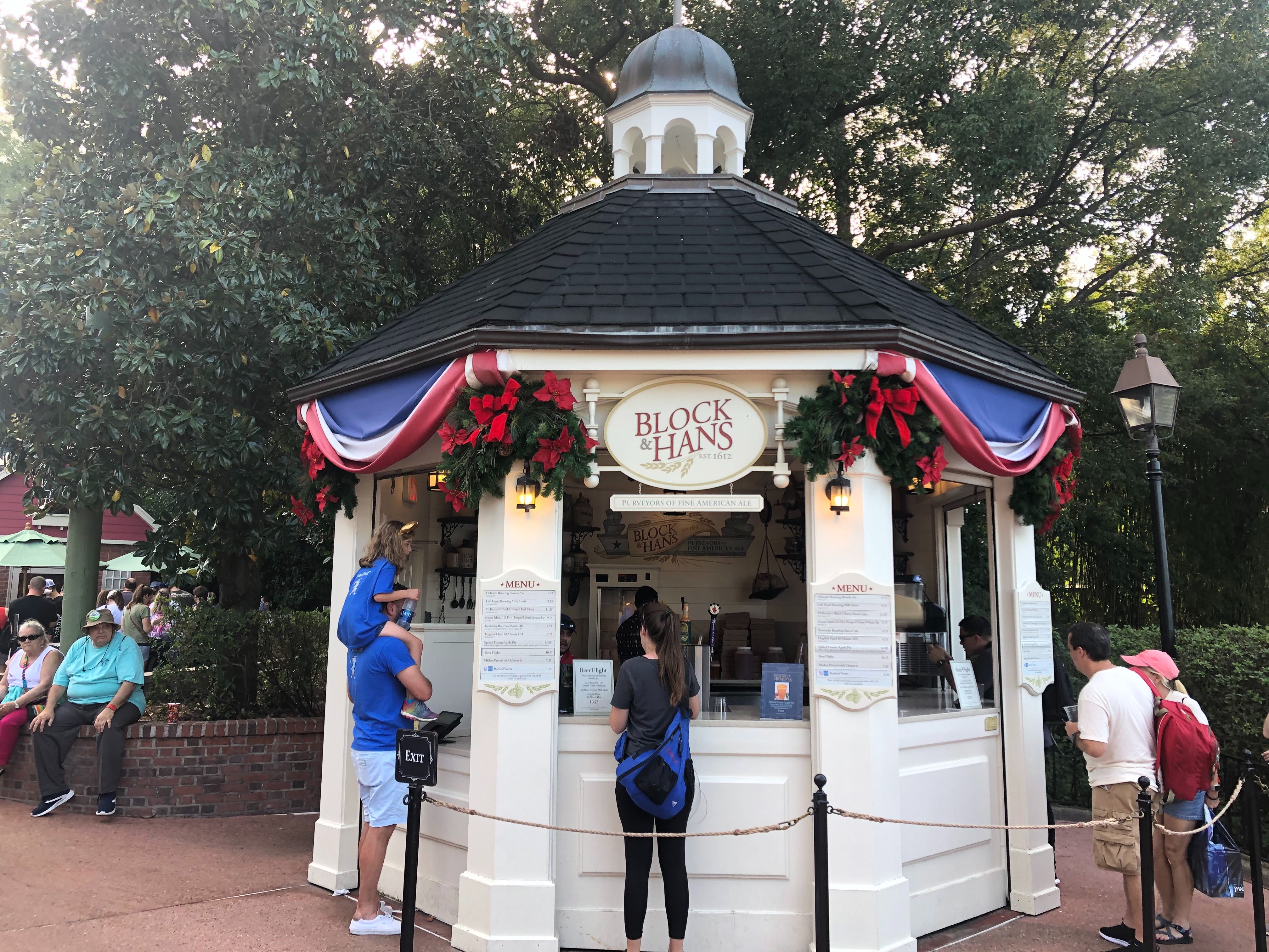 Block &amp; Hans at the 2019 EPCOT International Festival of the Holidays