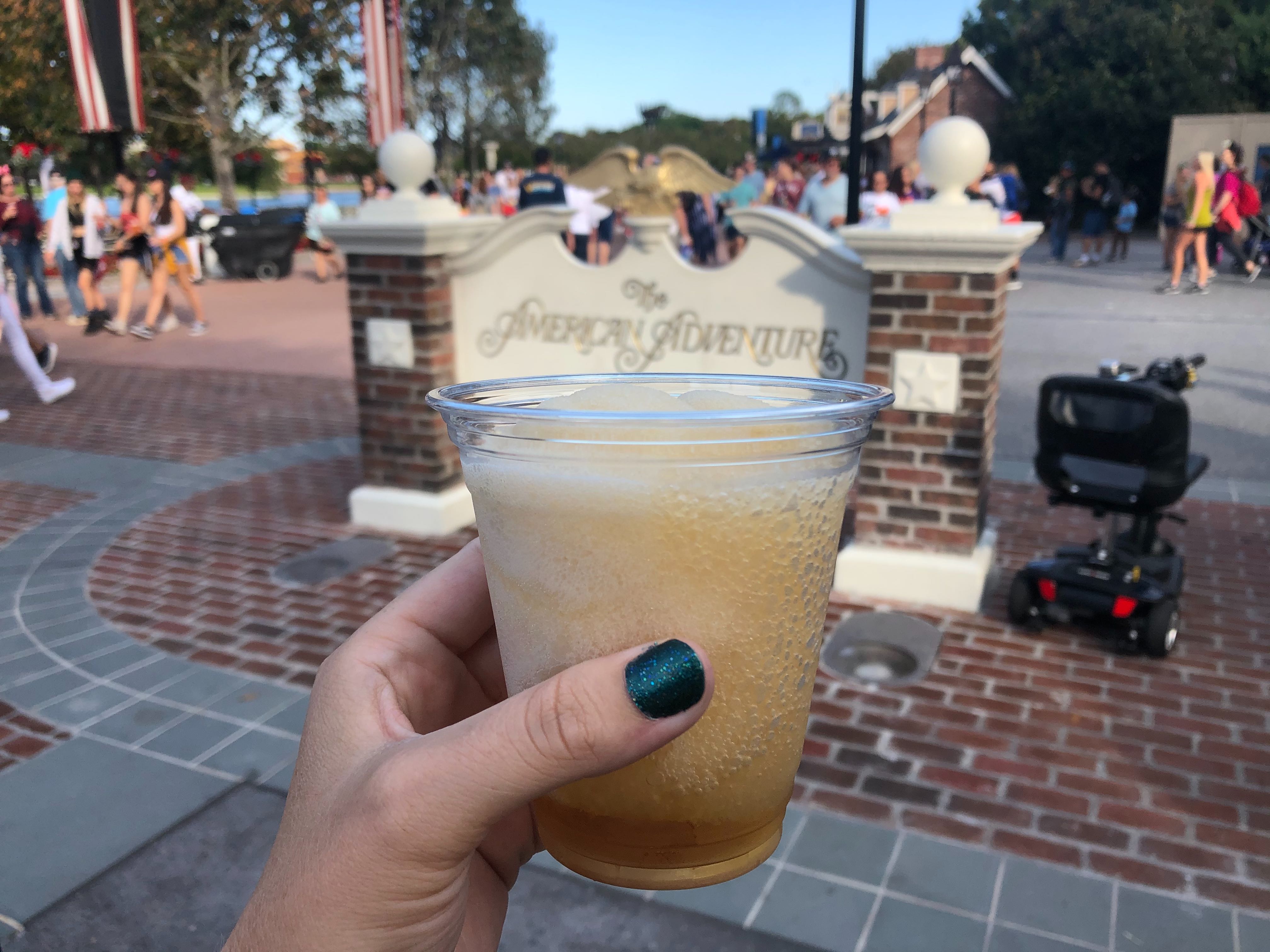 *NEW* Spiked Frozen Apple Pie: Minute Maid Apple Juice, Monin Cinnamon Syrup and&nbsp;Ole Smoky Apple Pie Moonshine ($26/bottle) &ndash; $14.00