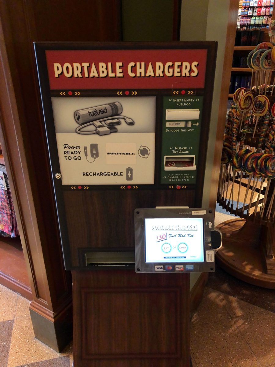 FuelRod Swappbable Disneyland Resort Parks Hotels