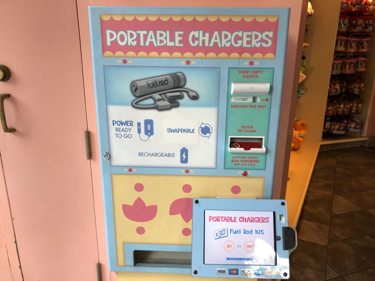 FuelRod Swappbable Disneyland Resort Parks Hotels