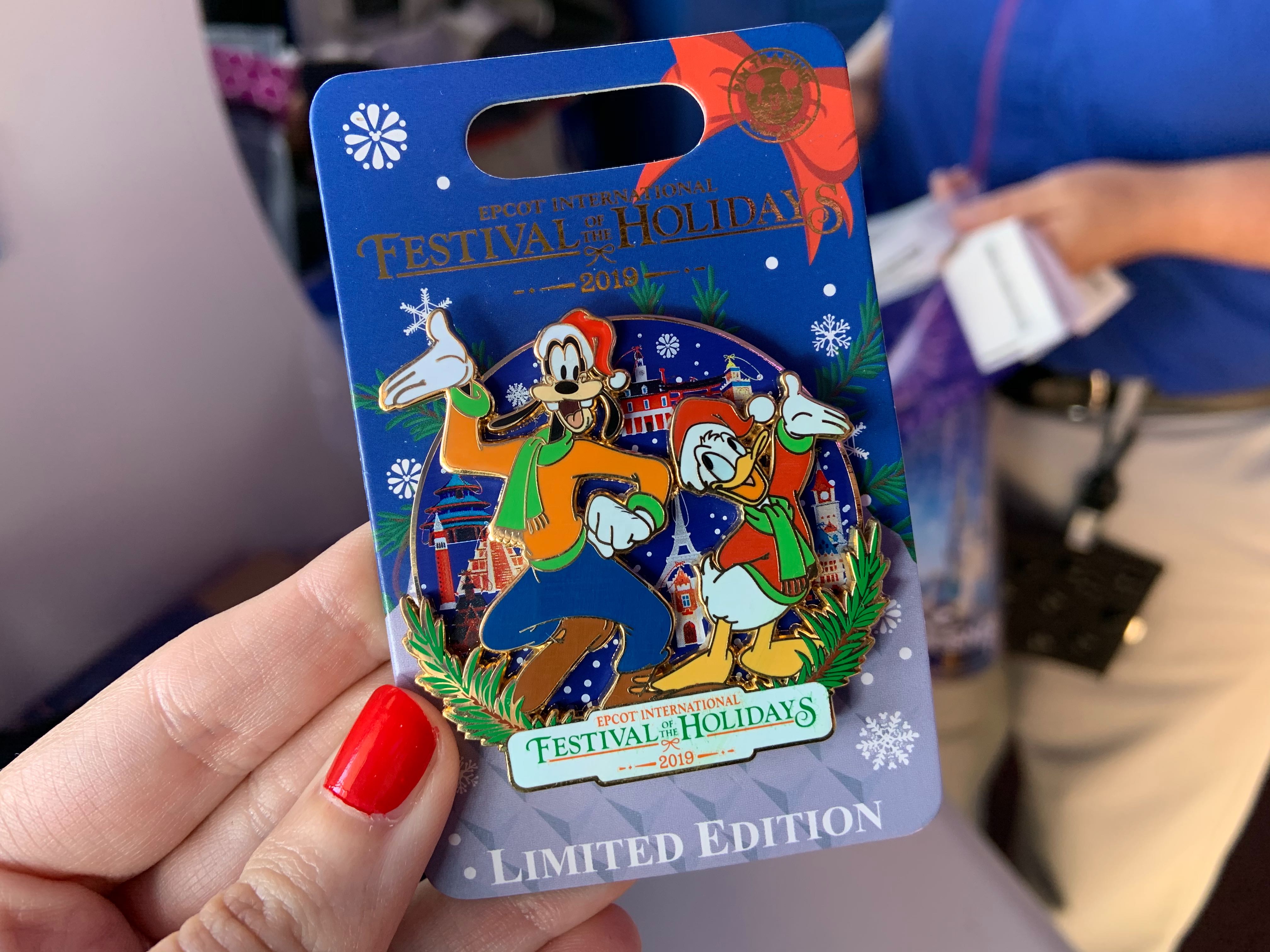 Disney Vacation Club Festival of the Holidays Limited Edition Trading Pin - $17.99