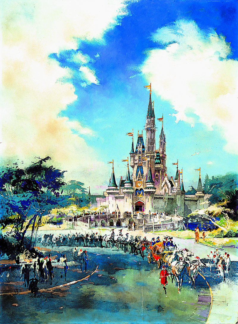 herb ryman cinderella castle