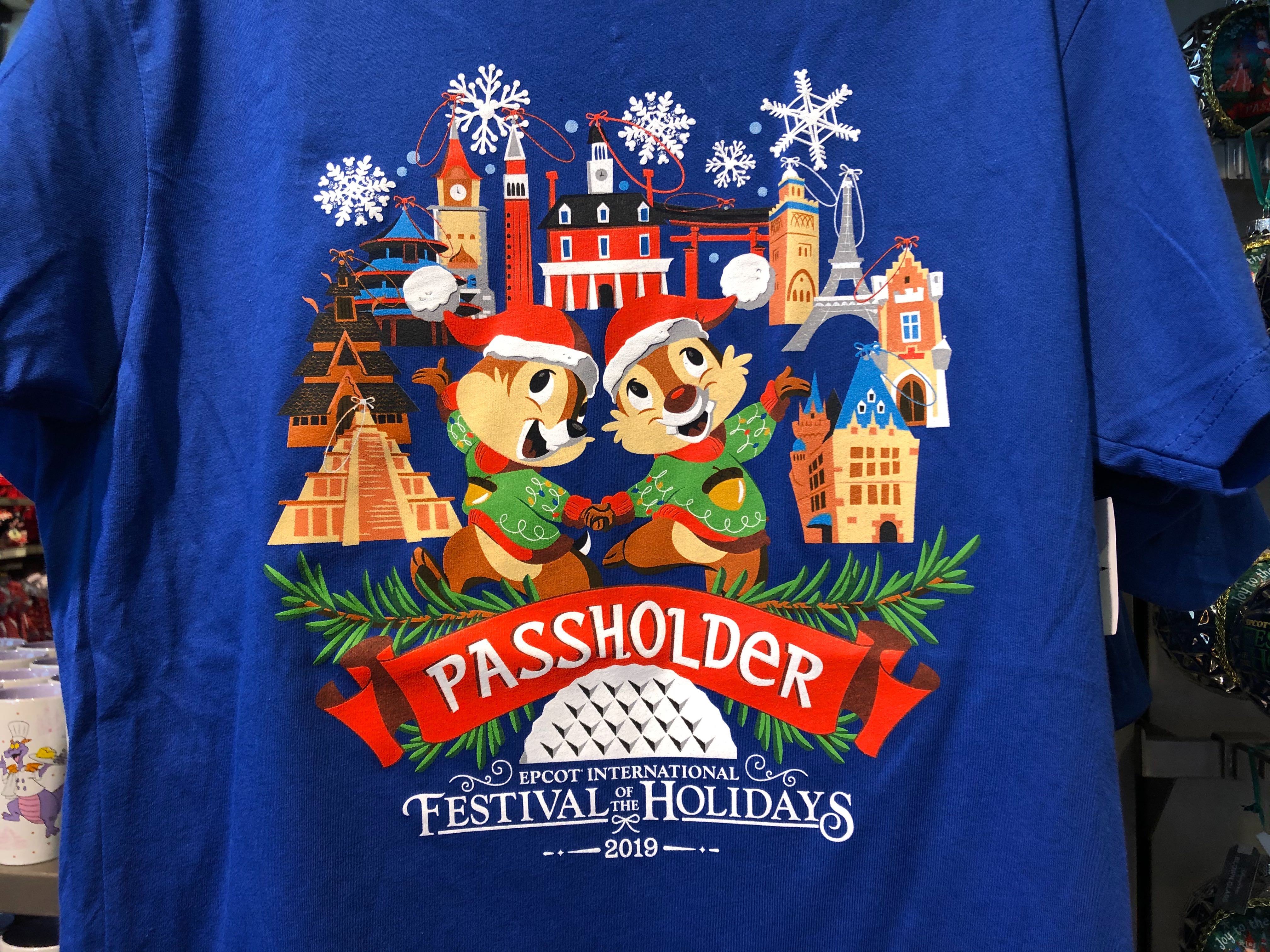 Annual Passholder Exclusive Festival of the Holidays Shirt - $27.99