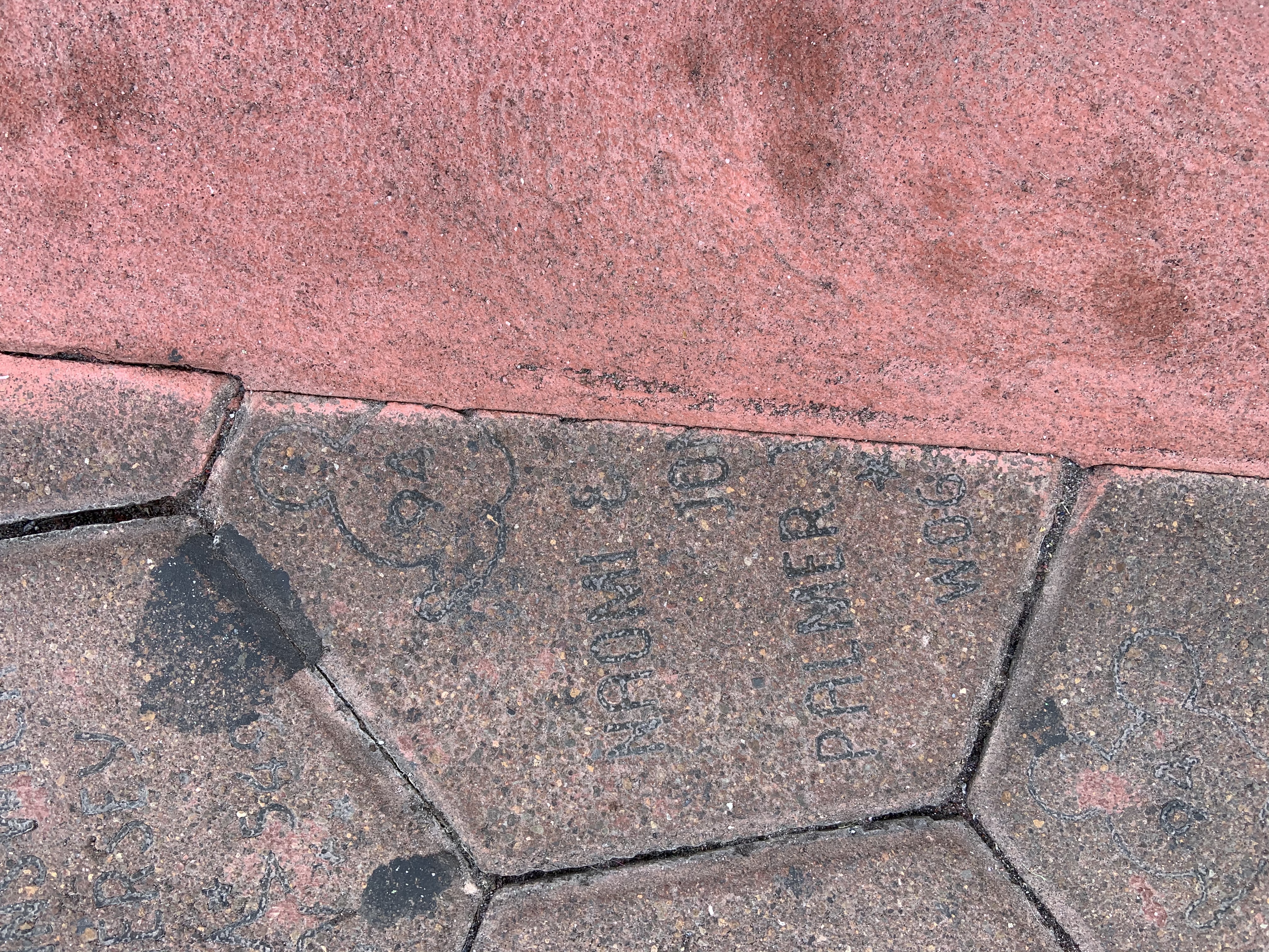 Cut in half Walk Around the World bricks 12/11/19 2
