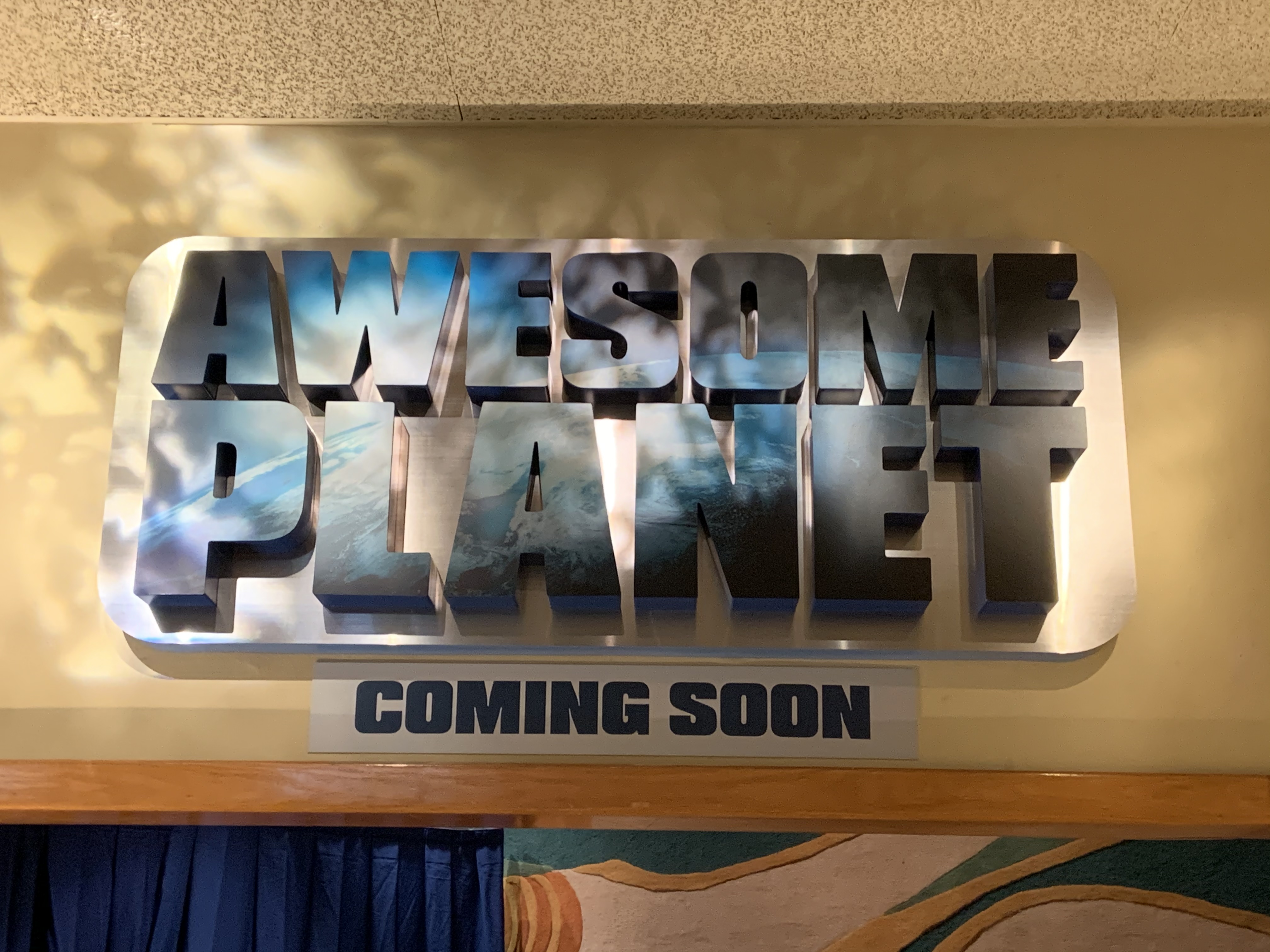 New Awesome Planet sign 12/18/19 1