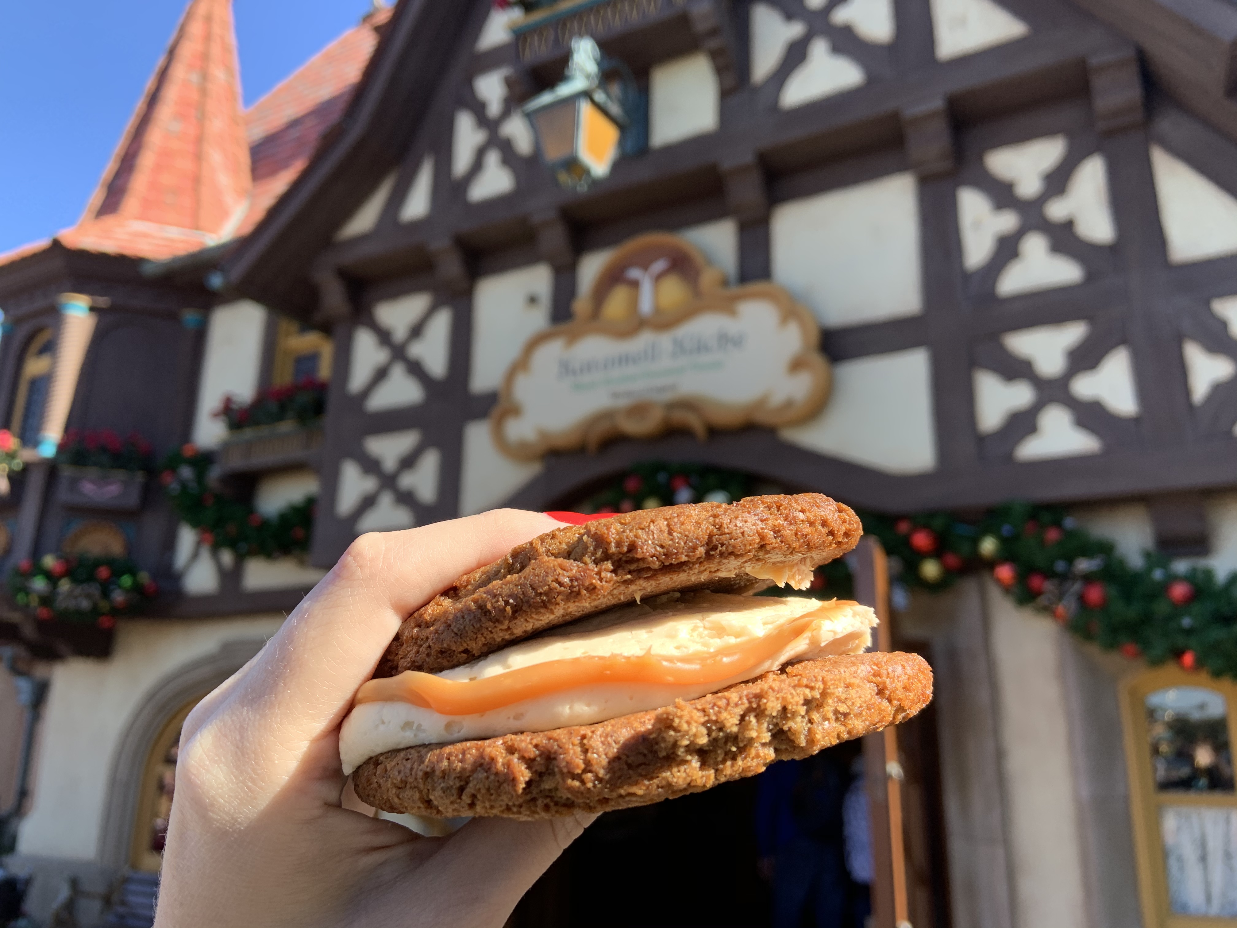 Gingerbread Cookie Sandwich Karamell Kuche 12/3/19 8