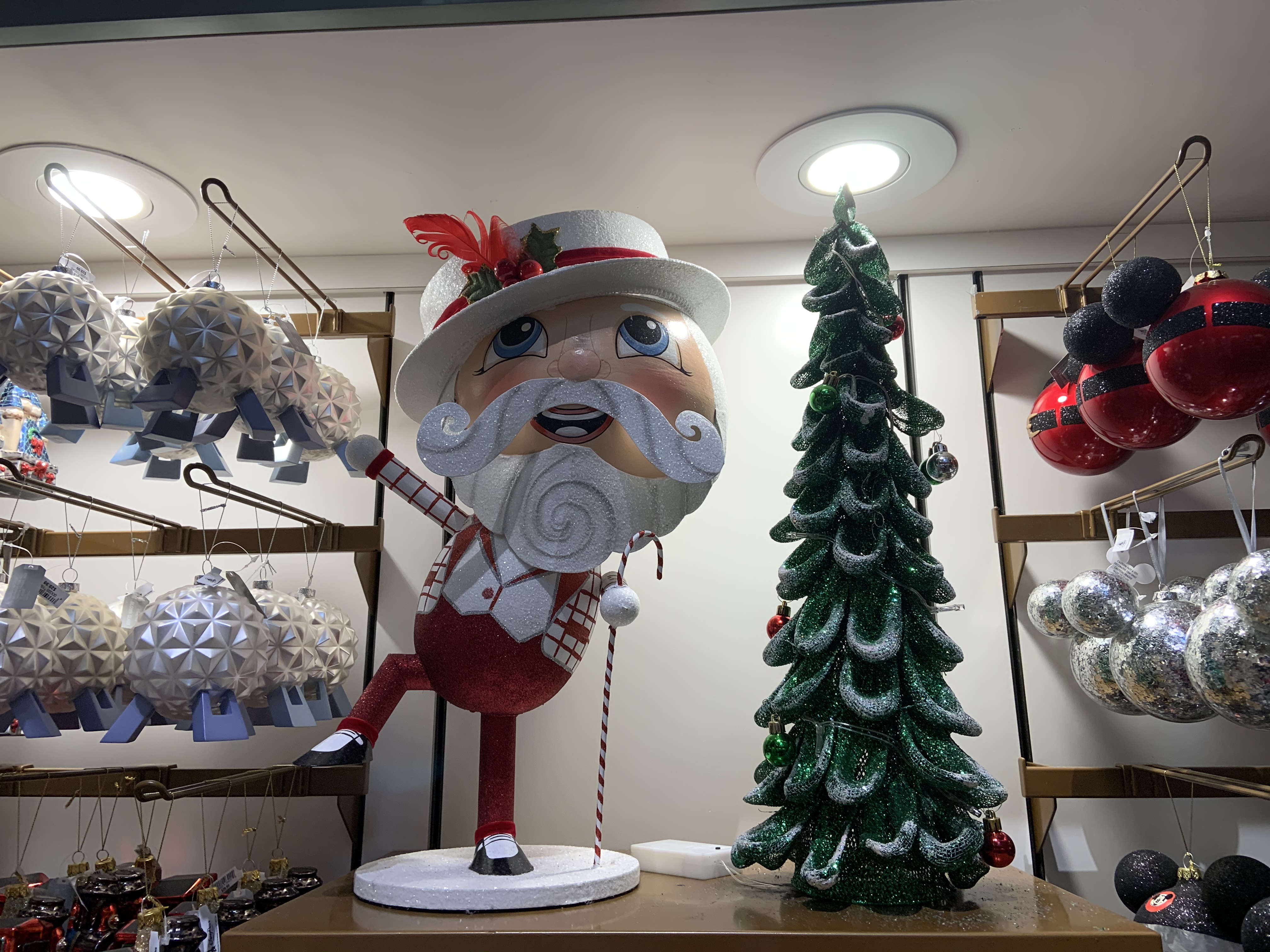 Creepy Santa at Hollywood Studios