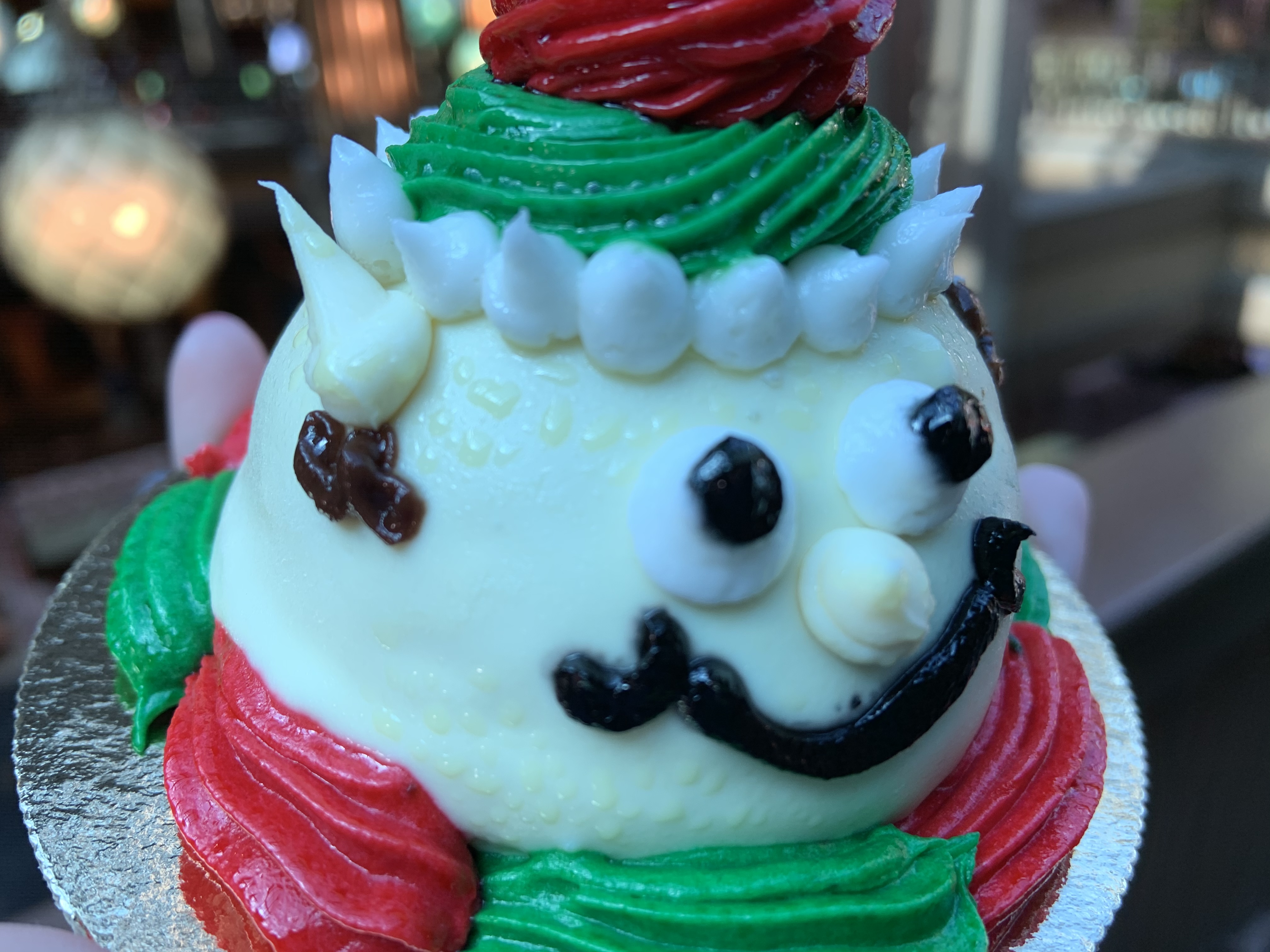 Egg nog Elf Cupcake 12/13/19 2