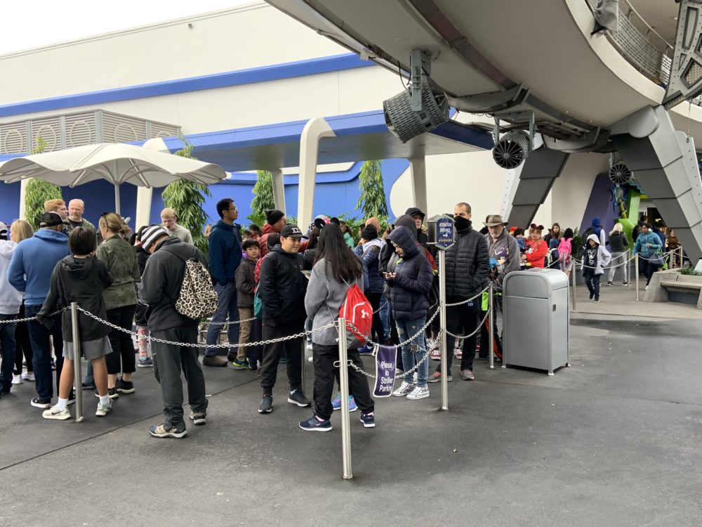 Buzz Lightyear ride 12/24/19