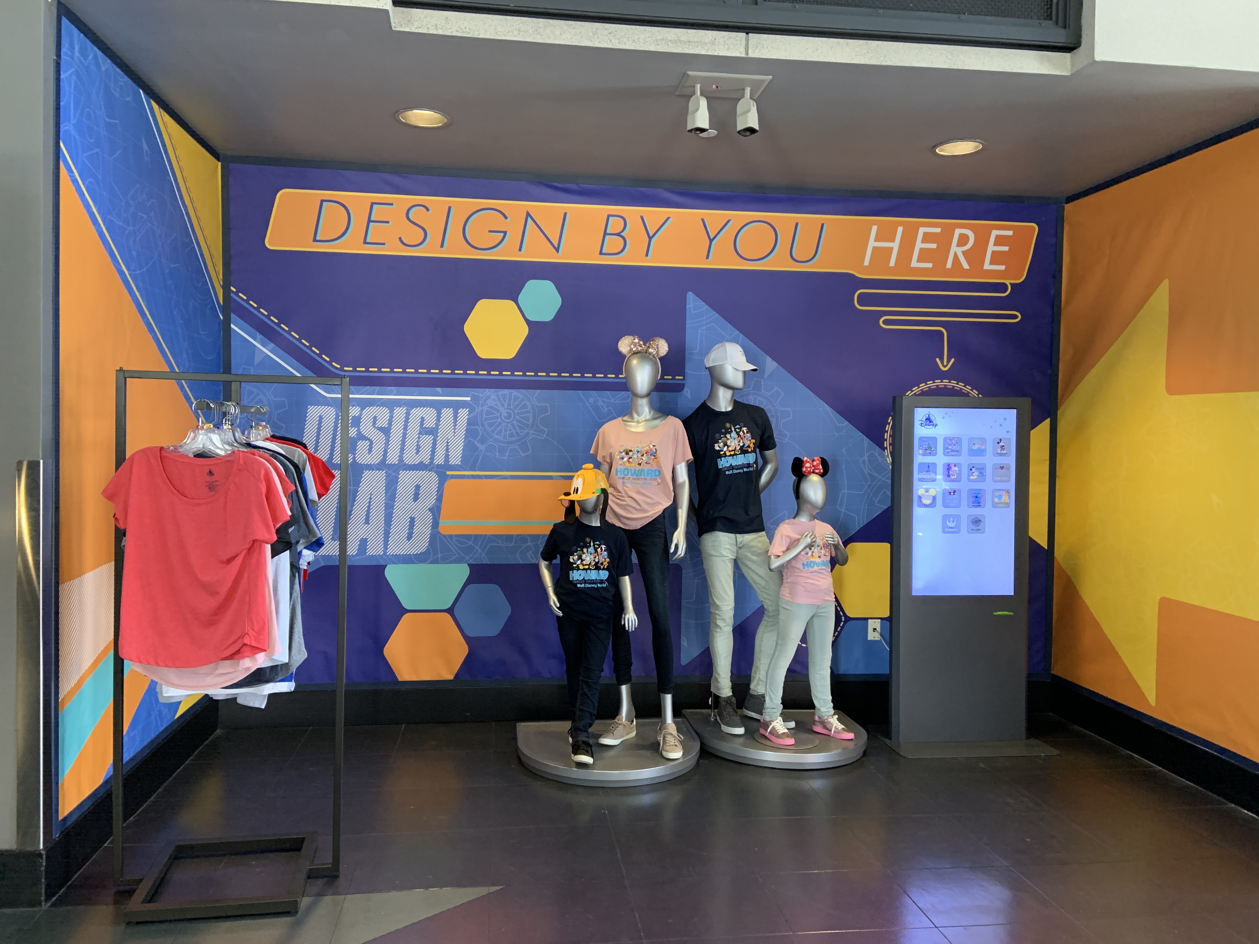 Custom Shirt Kiosk Magic Kingdom 2