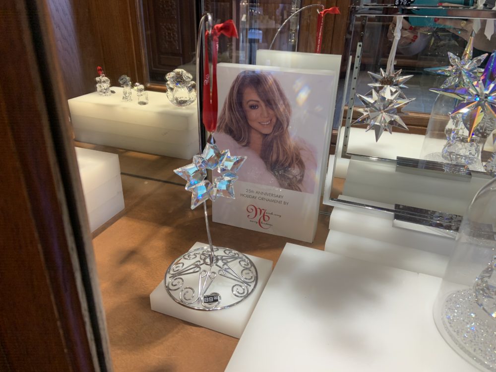 Mariah Carey ornament 12/29/19