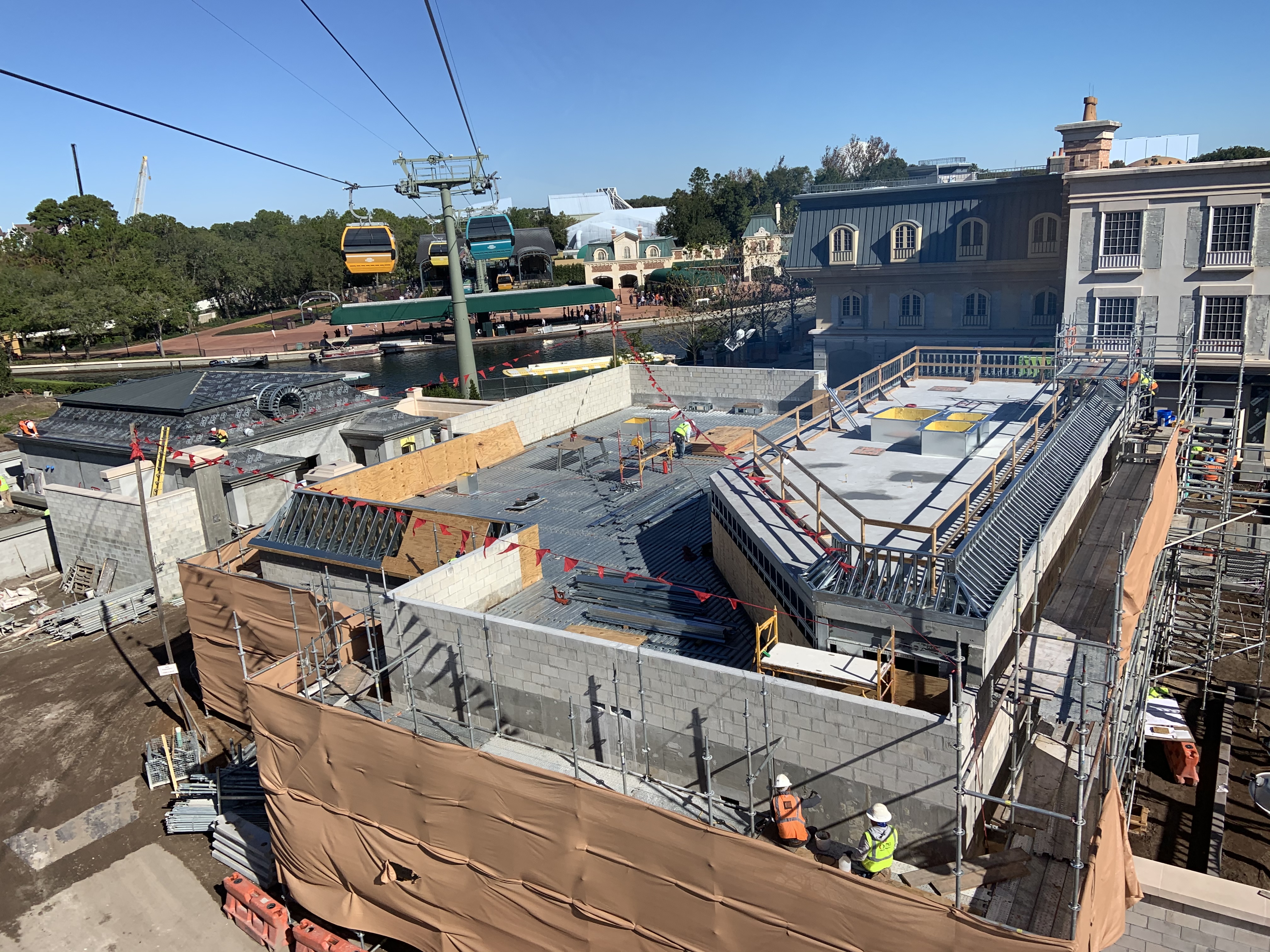 France pavilion expansion Remy Creperie EPCOT 12/2/19 9