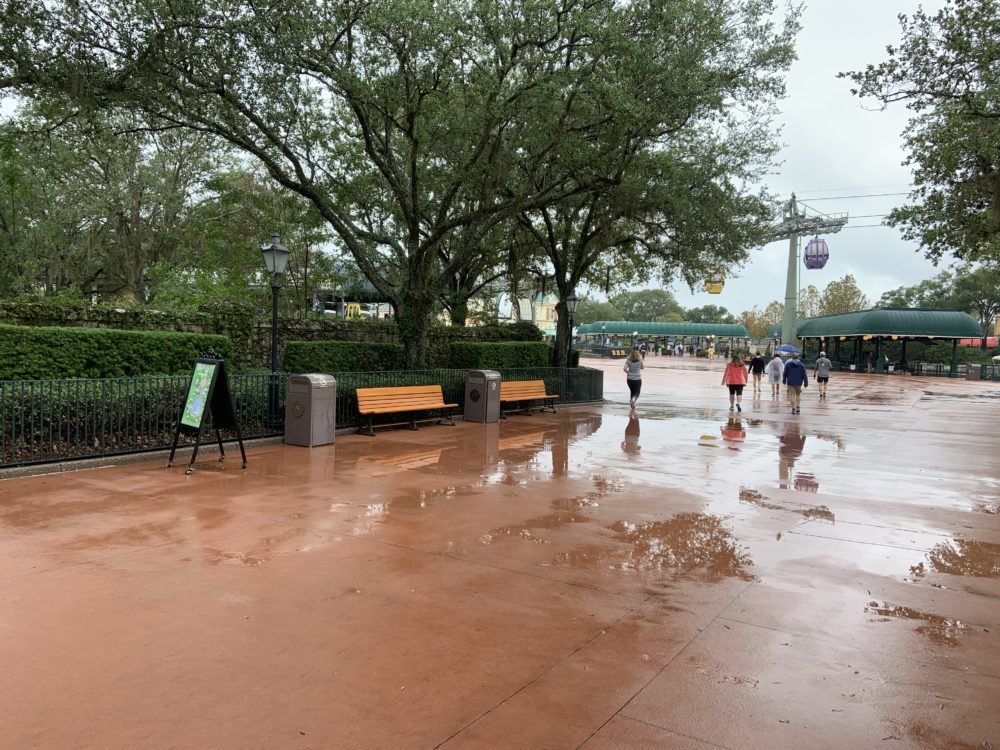 International Gateway smoking area 12/29/19 1