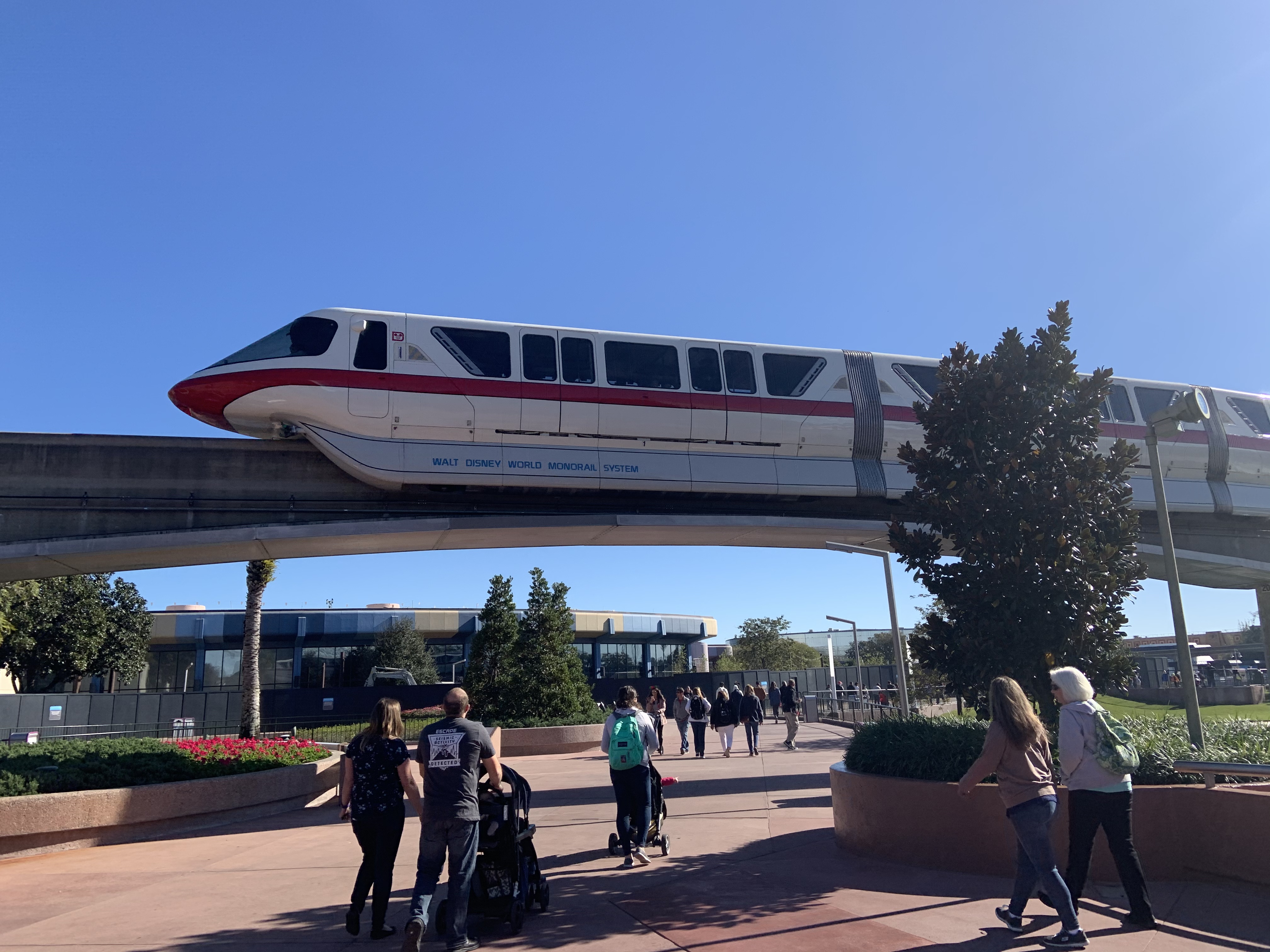 Monorail EPCOT 12/3/19