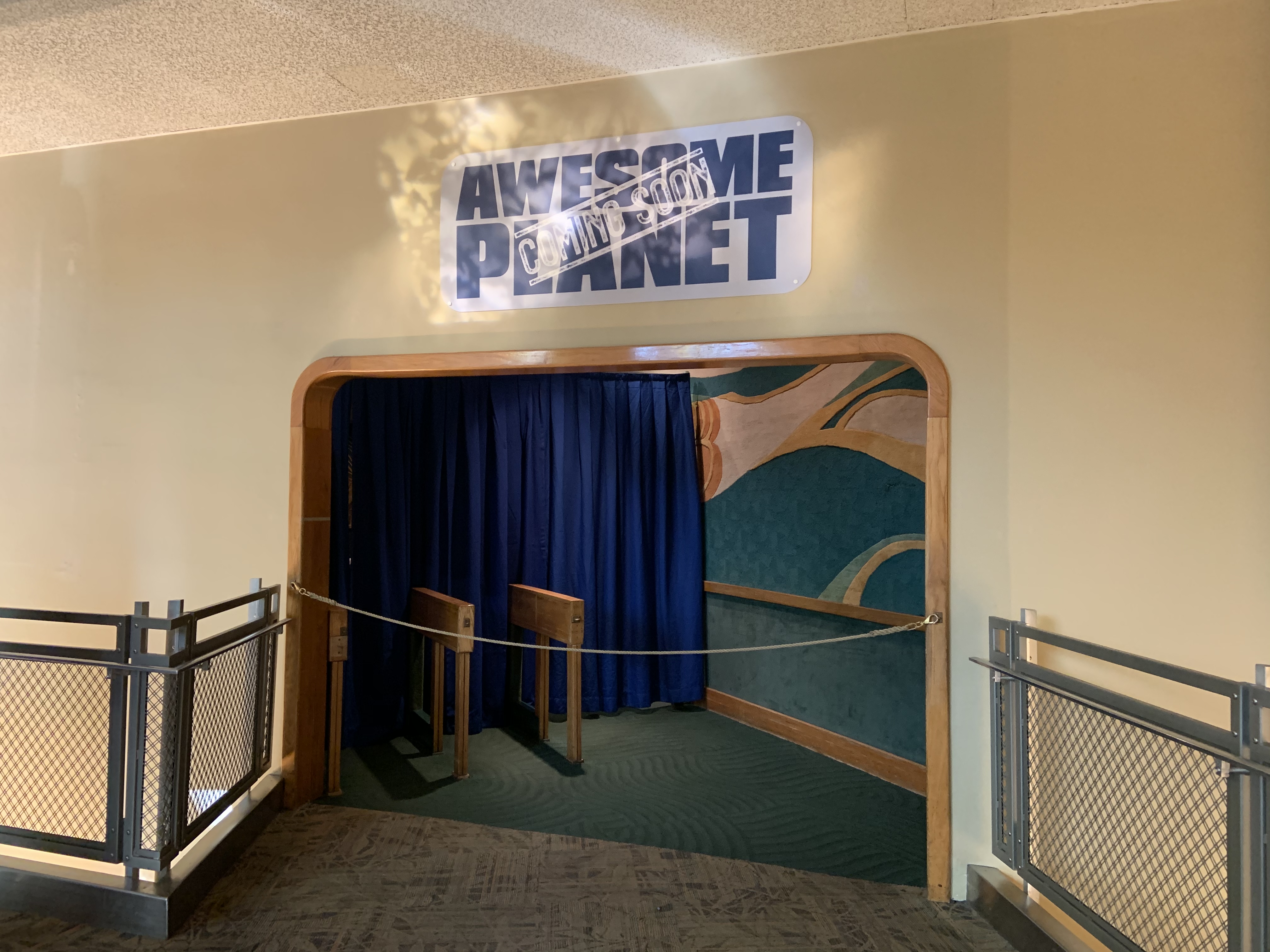 Awesome Planet sign EPCOT The Land 1