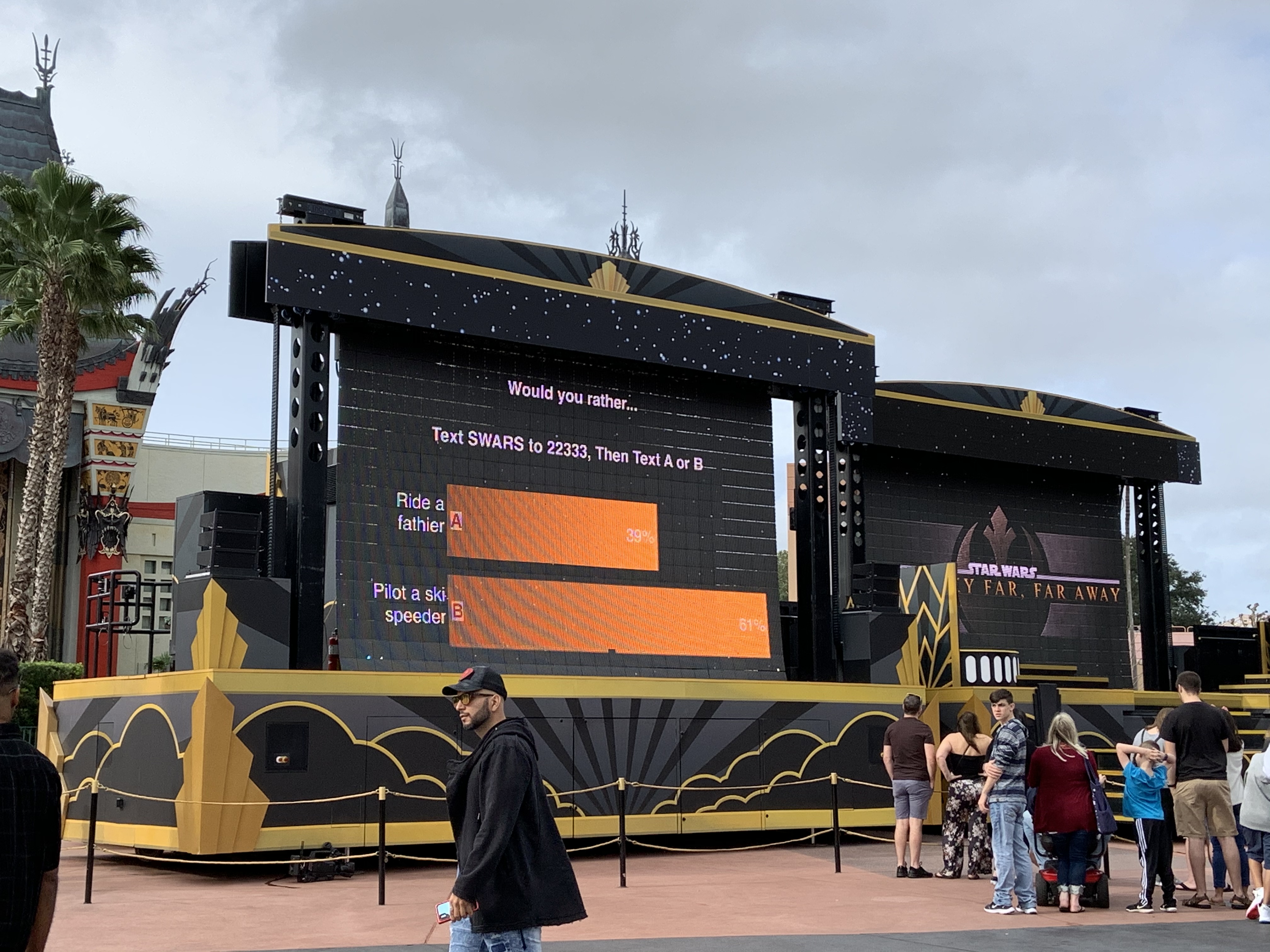 Poll on Star Wars screen 12/21/19