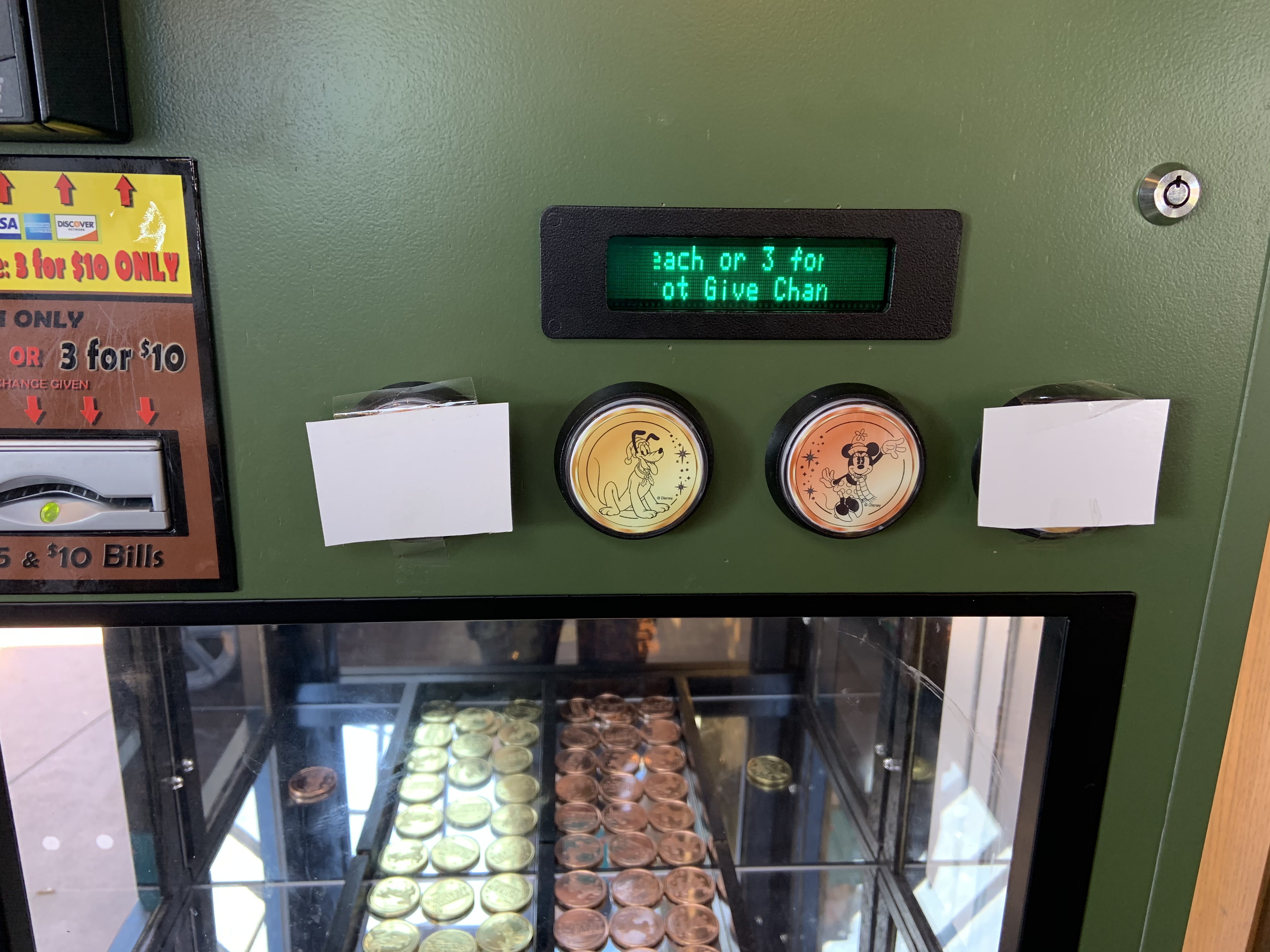 Festival of the Holidays coin machine sold out 12/16/19 2