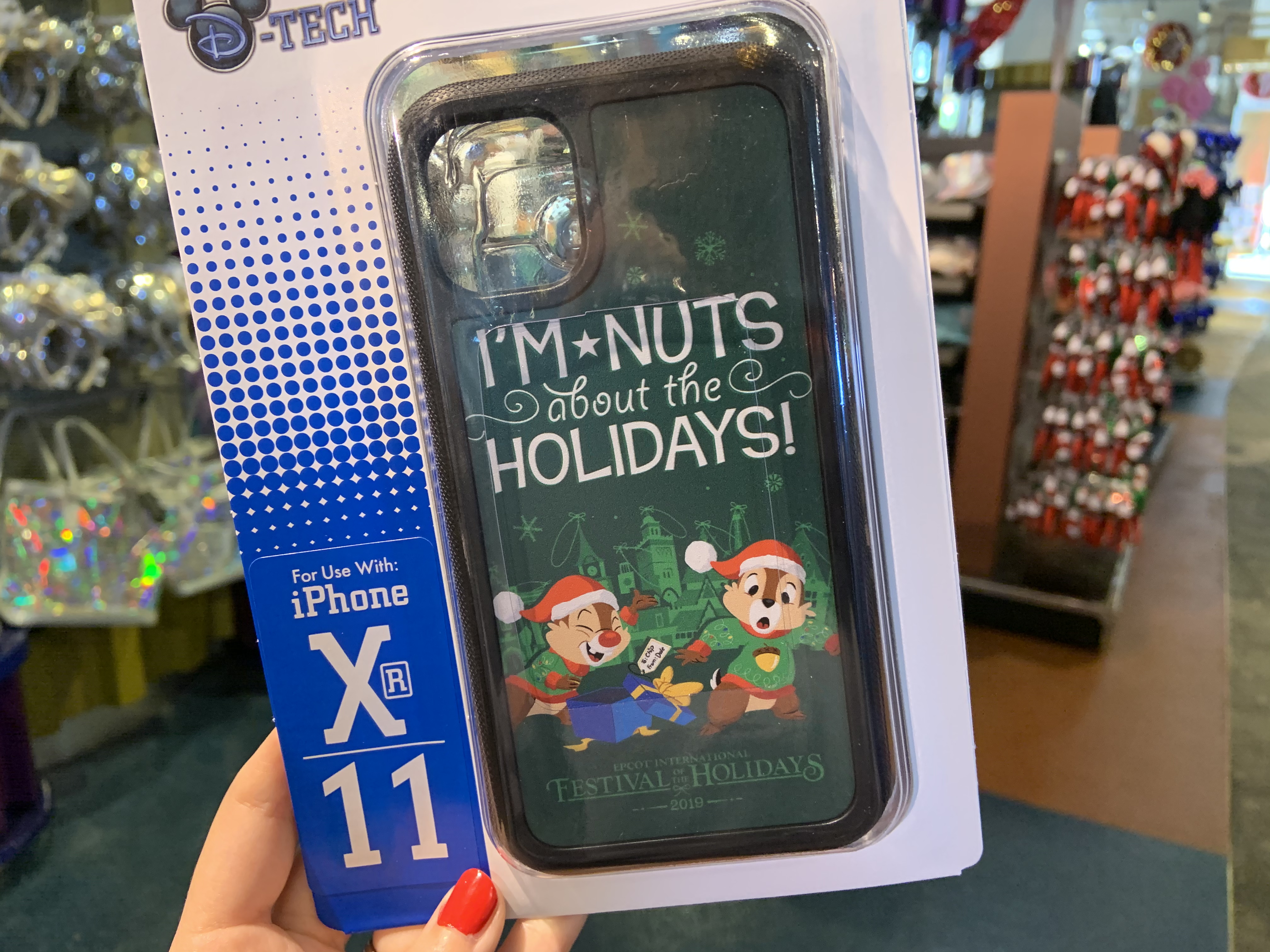 Chip and Dale I’m Nuts About the Holidays phone case 2019 1
