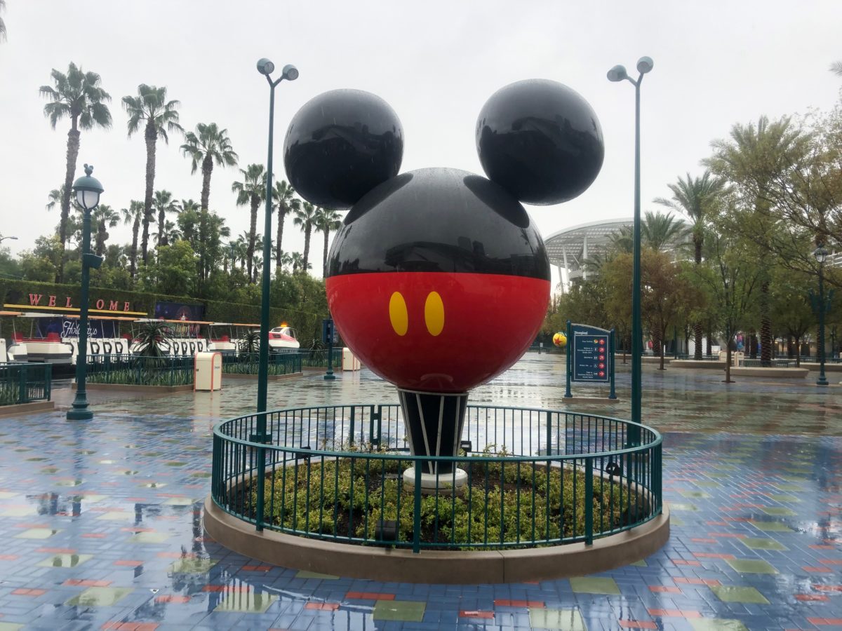 Disneyland Mickey Parking Statue