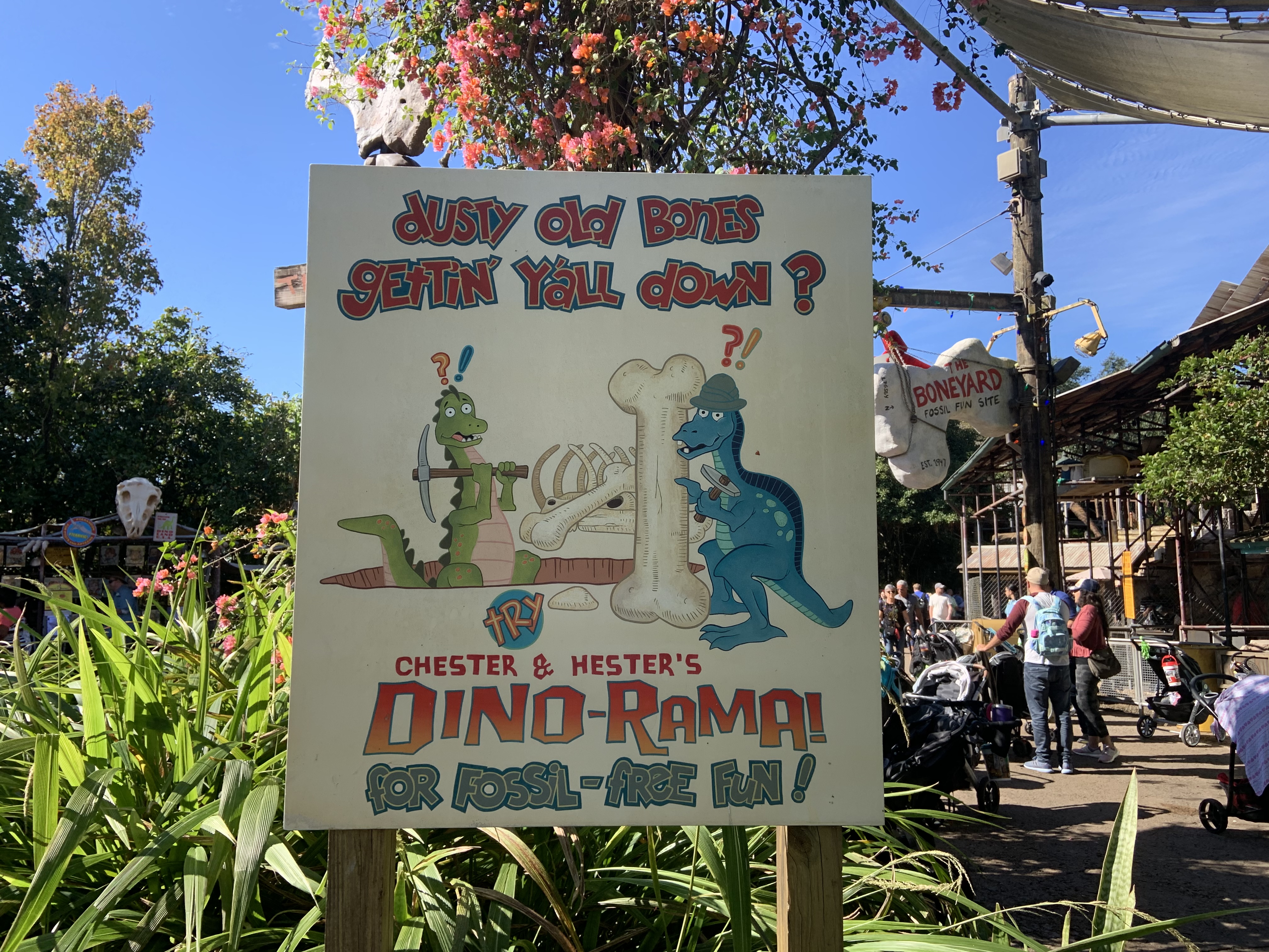 Dinoland sign 12/7/19