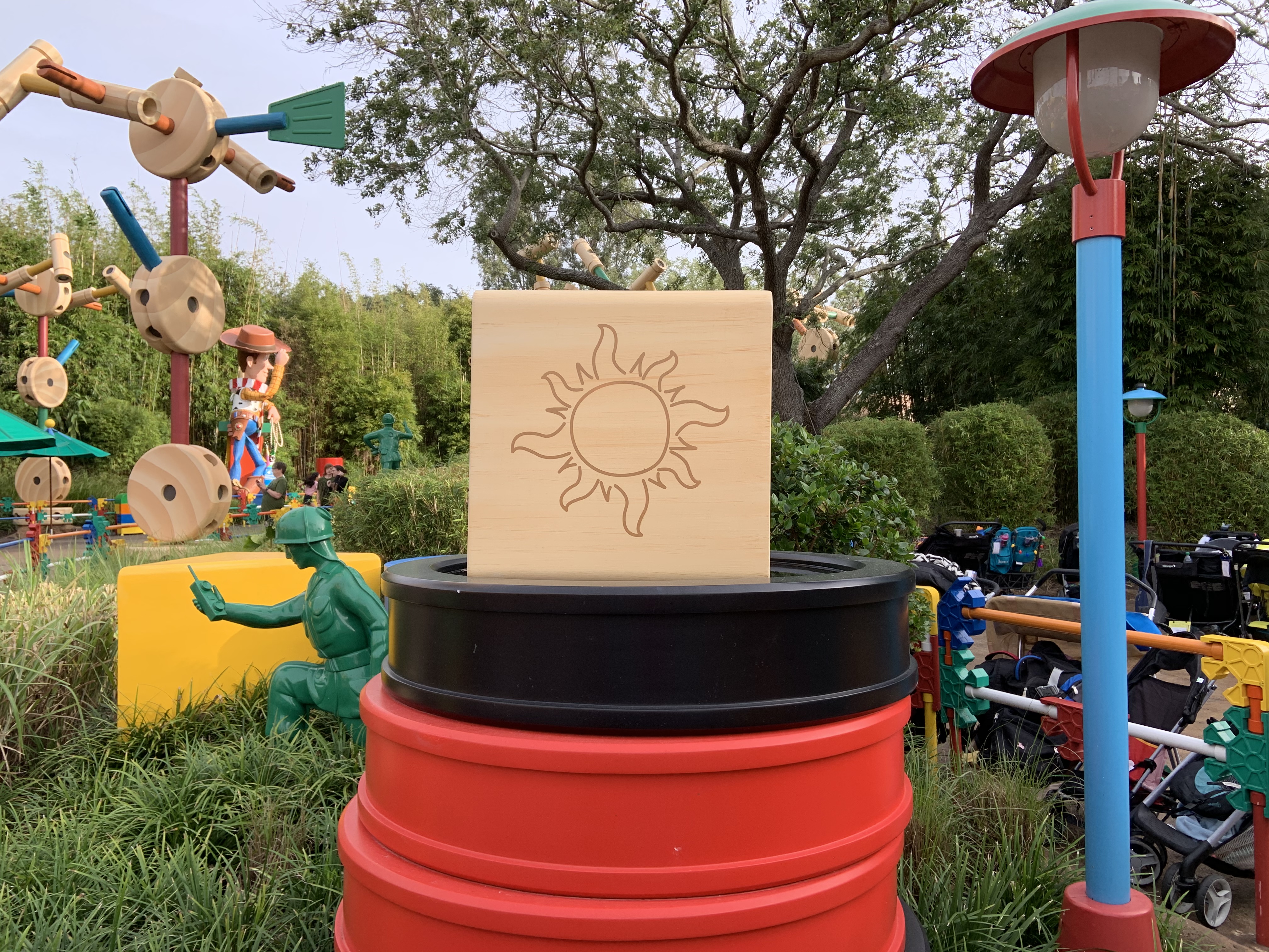 Corona block Toy Story Land 12/21/19