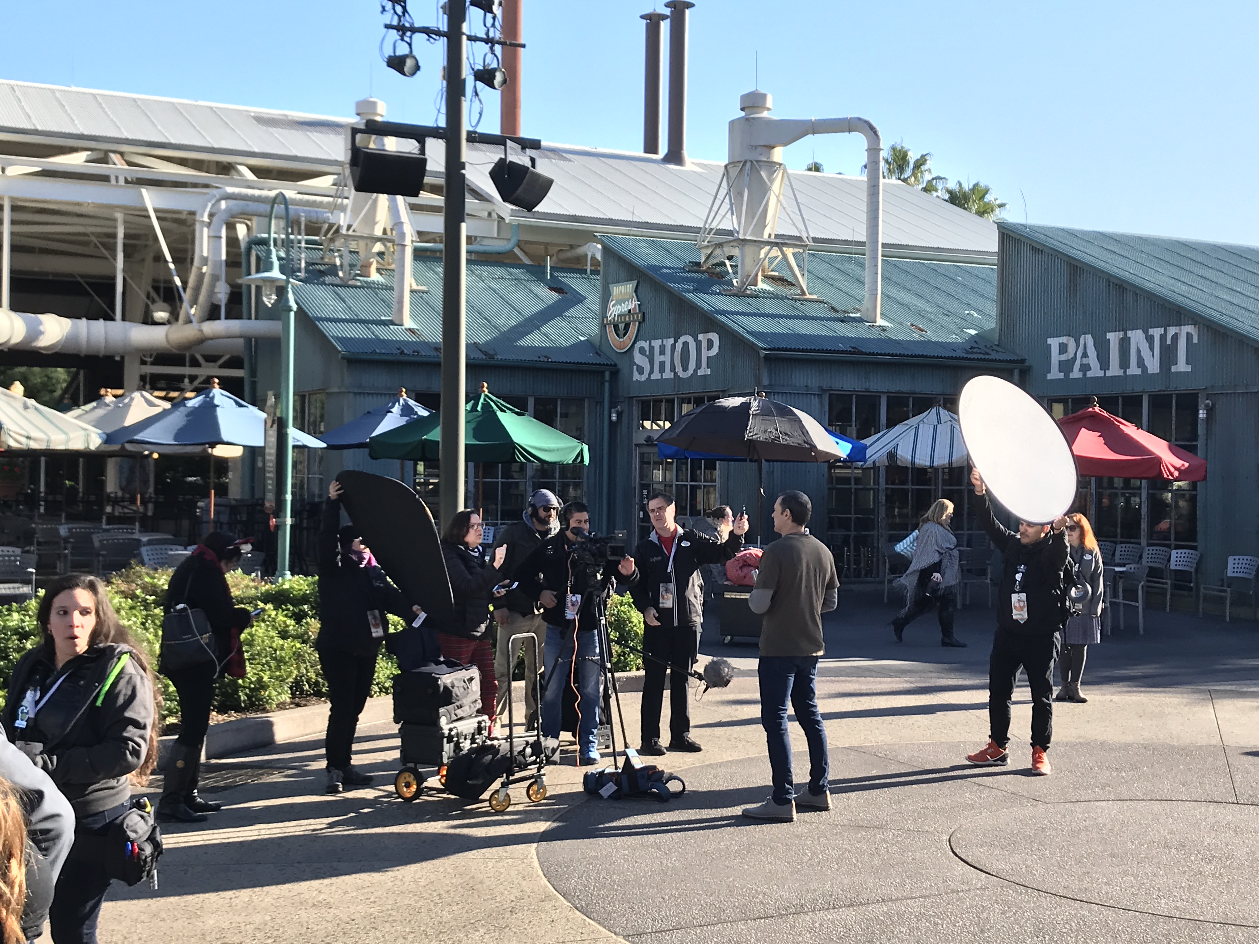 rise of the resistance filming